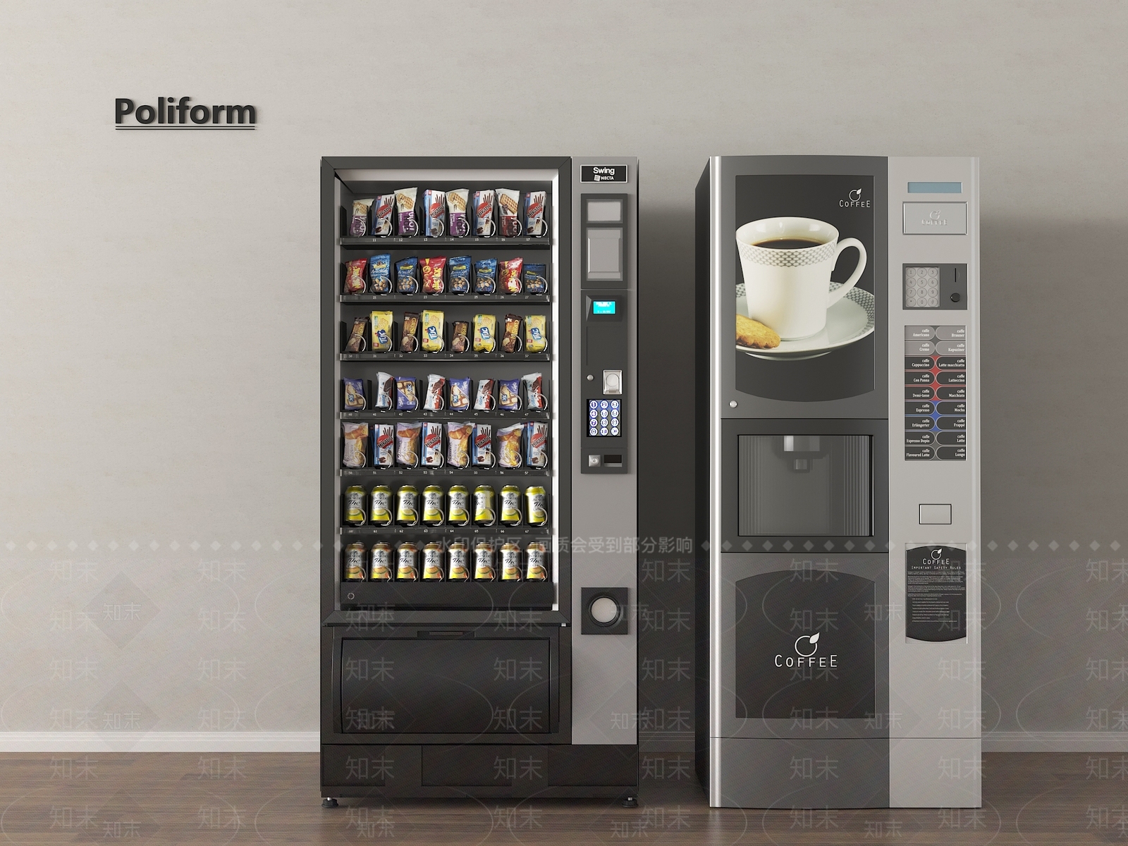 自动售卖机SU模型下载【ID:1197442432】