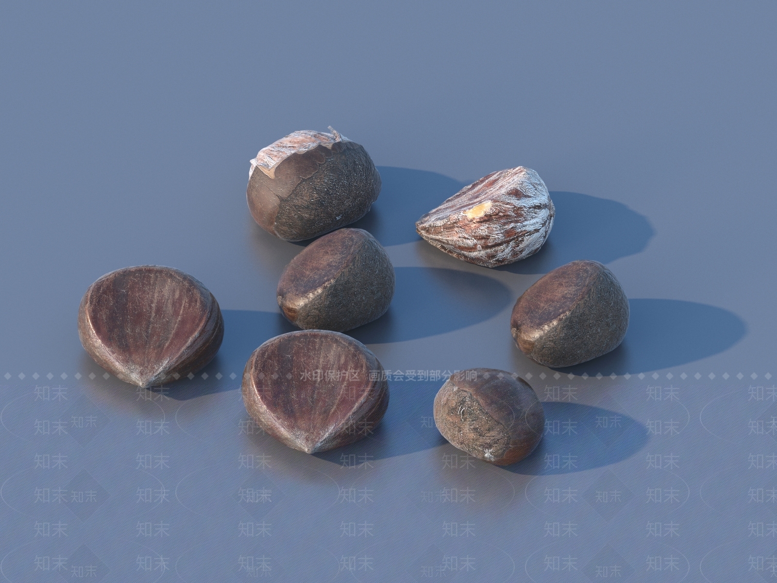 酒水食物3D模型下载【ID:1197442599】