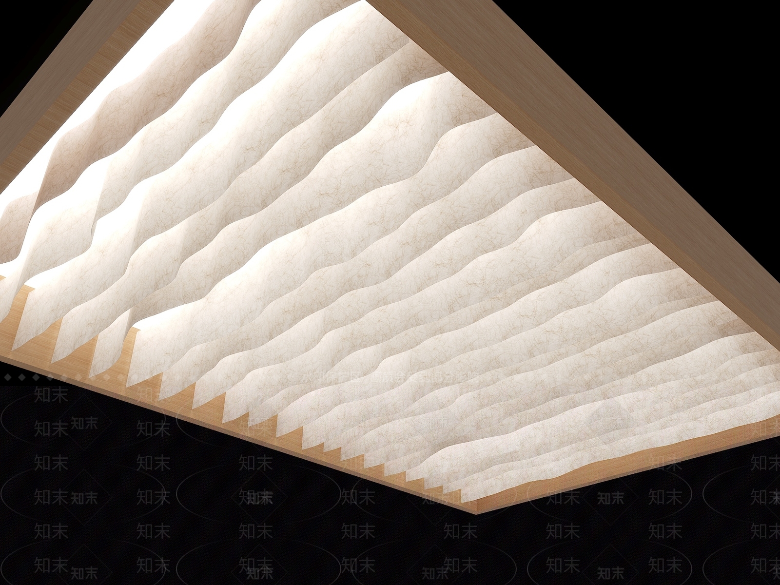 现代吊顶3D模型下载【ID:1197448651】