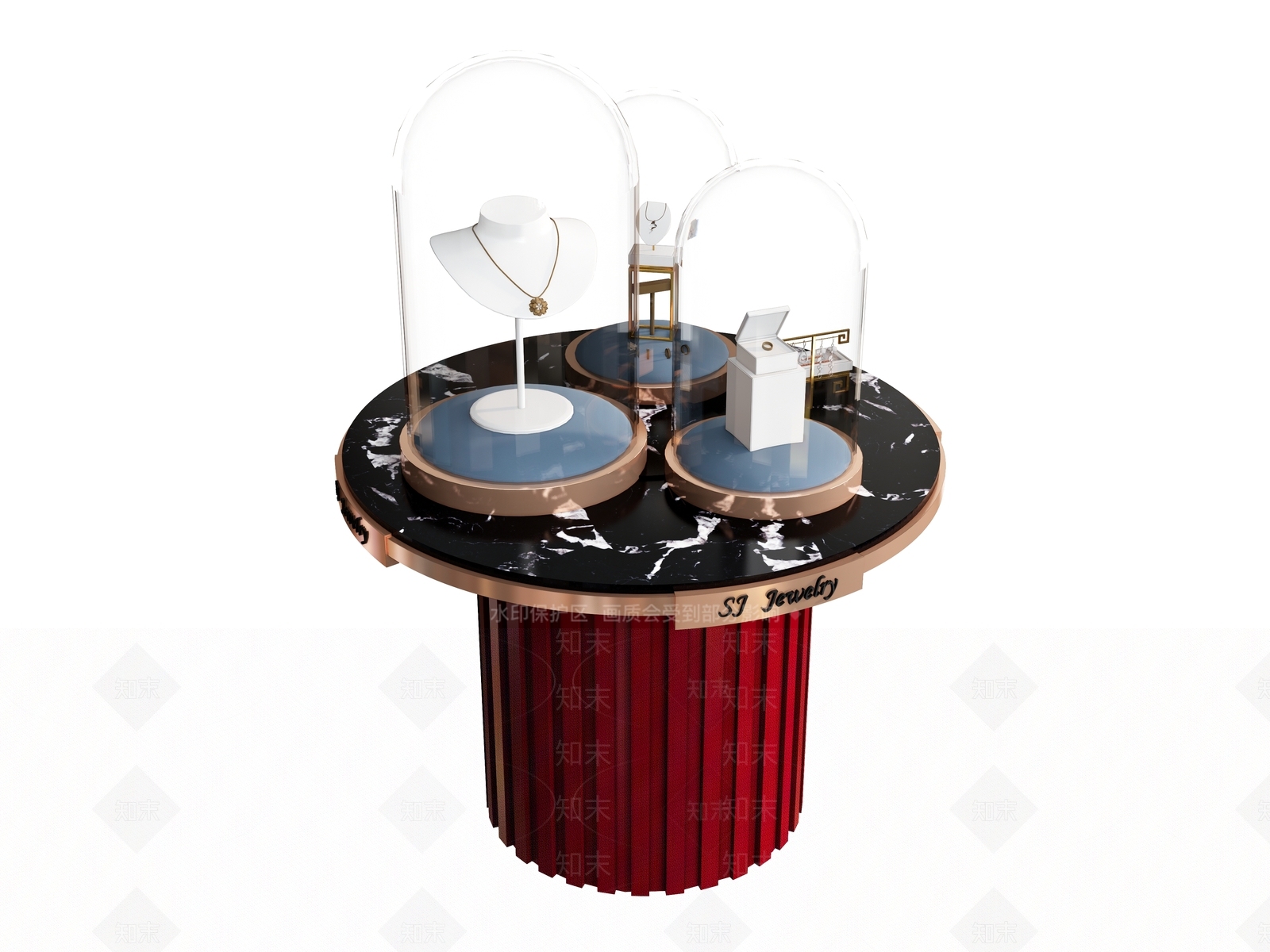 展柜SU模型下载【ID:1197452007】