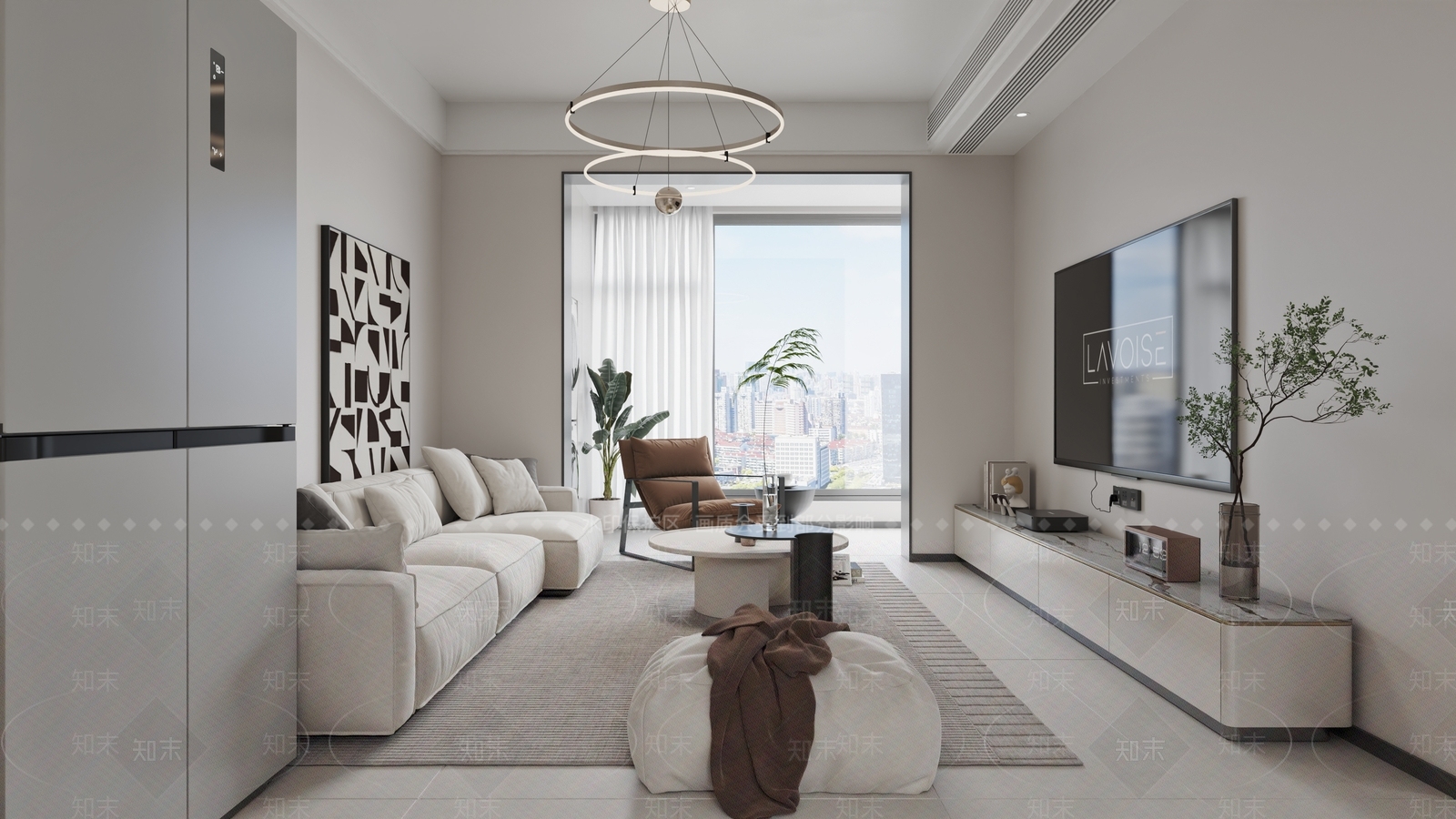 现代客餐厅3D模型下载【ID:1197459345】