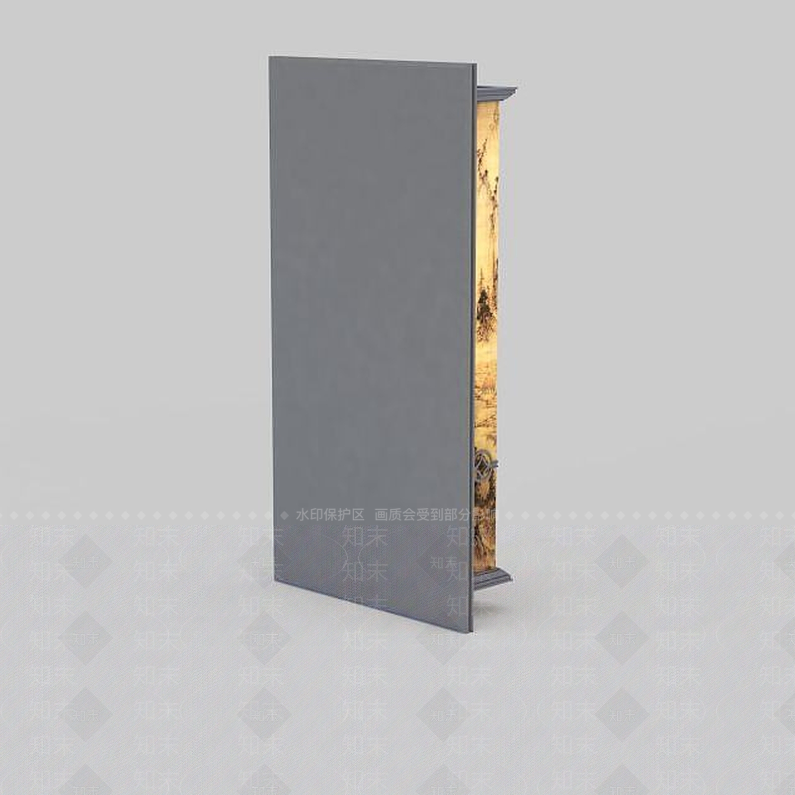 现代简约壁灯3D模型下载【ID:1197469816】