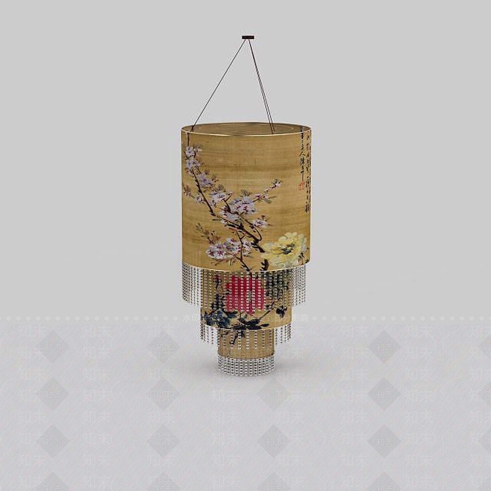 现代古典吊灯3D模型下载【ID:1197470134】
