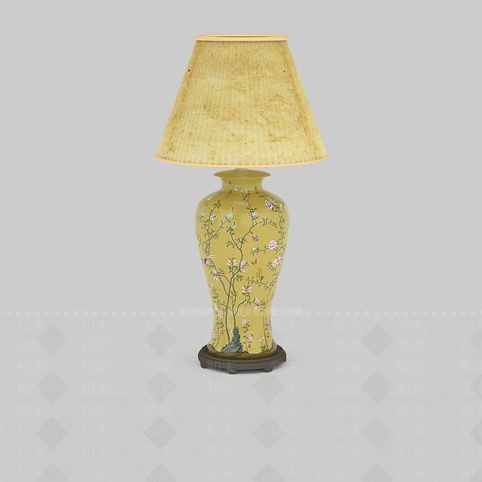现代精美台灯3D模型下载【ID:1197470279】