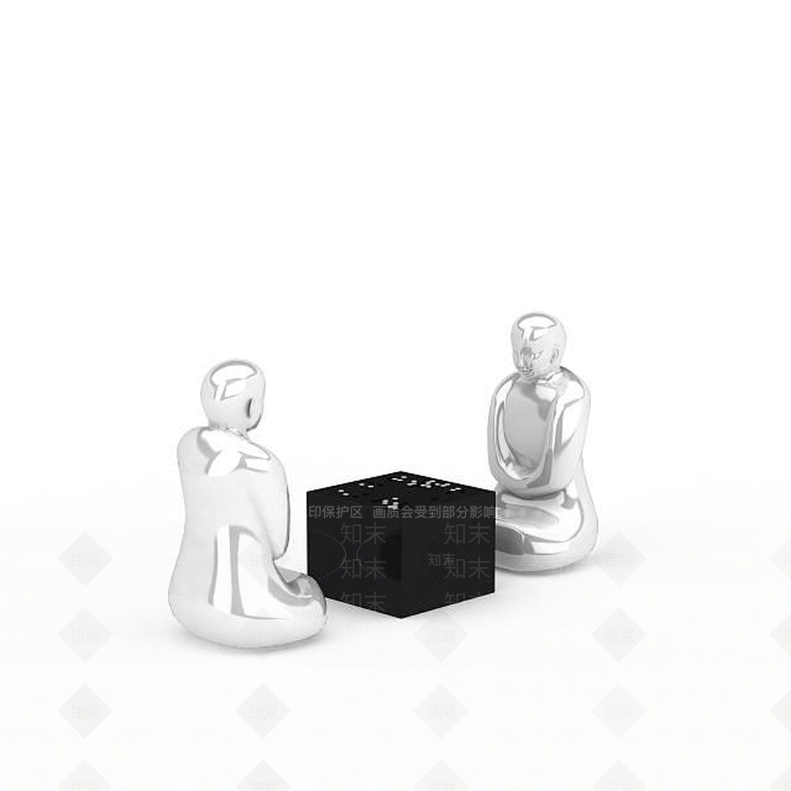 现代棋手雕像3D模型下载【ID:1197470837】