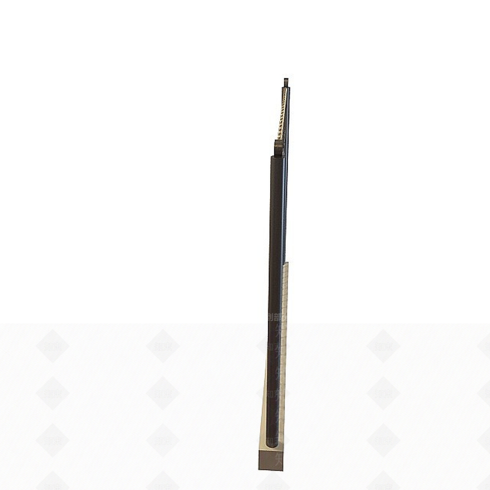 现代黑色铁艺围栏3D模型下载【ID:1197471732】