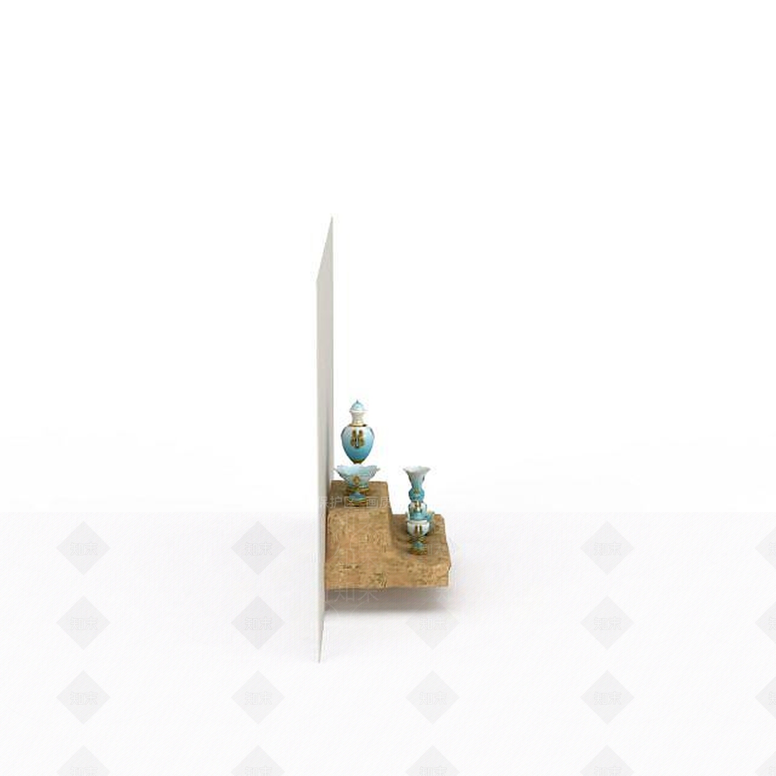 现代时尚装饰品3D模型下载【ID:1197471891】