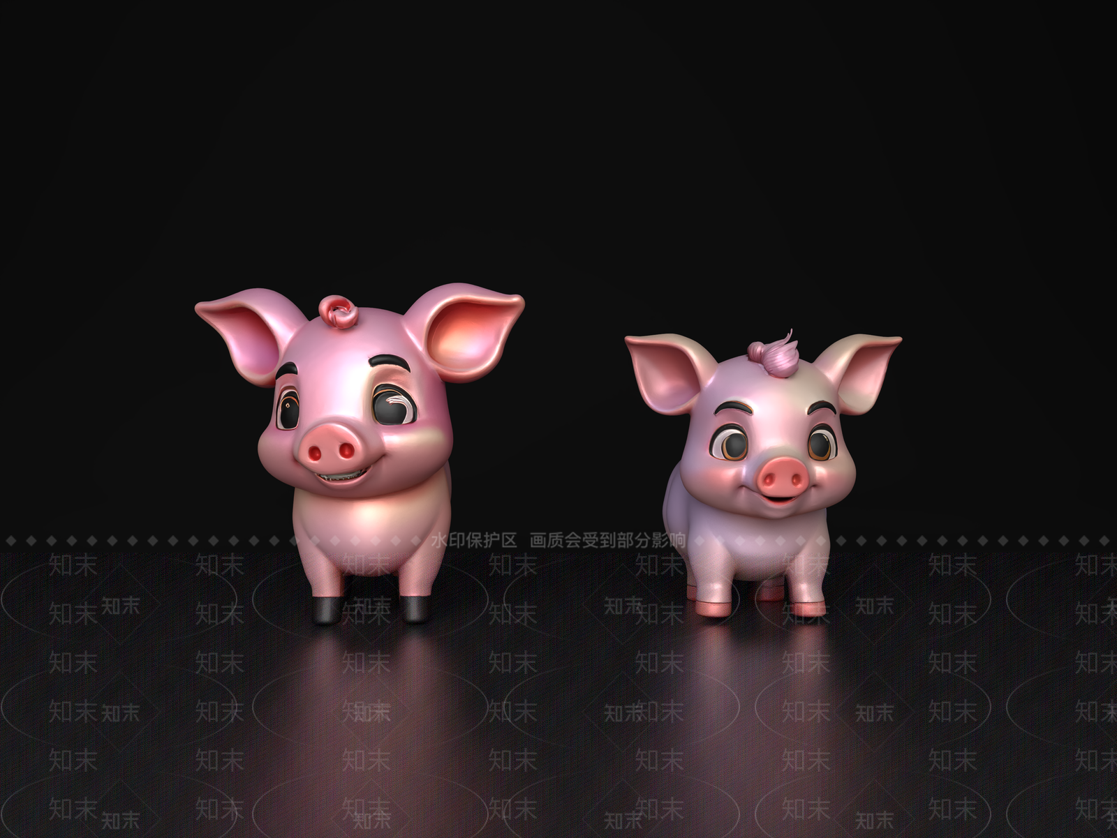 家禽类动物3D模型下载【ID:1197472398】