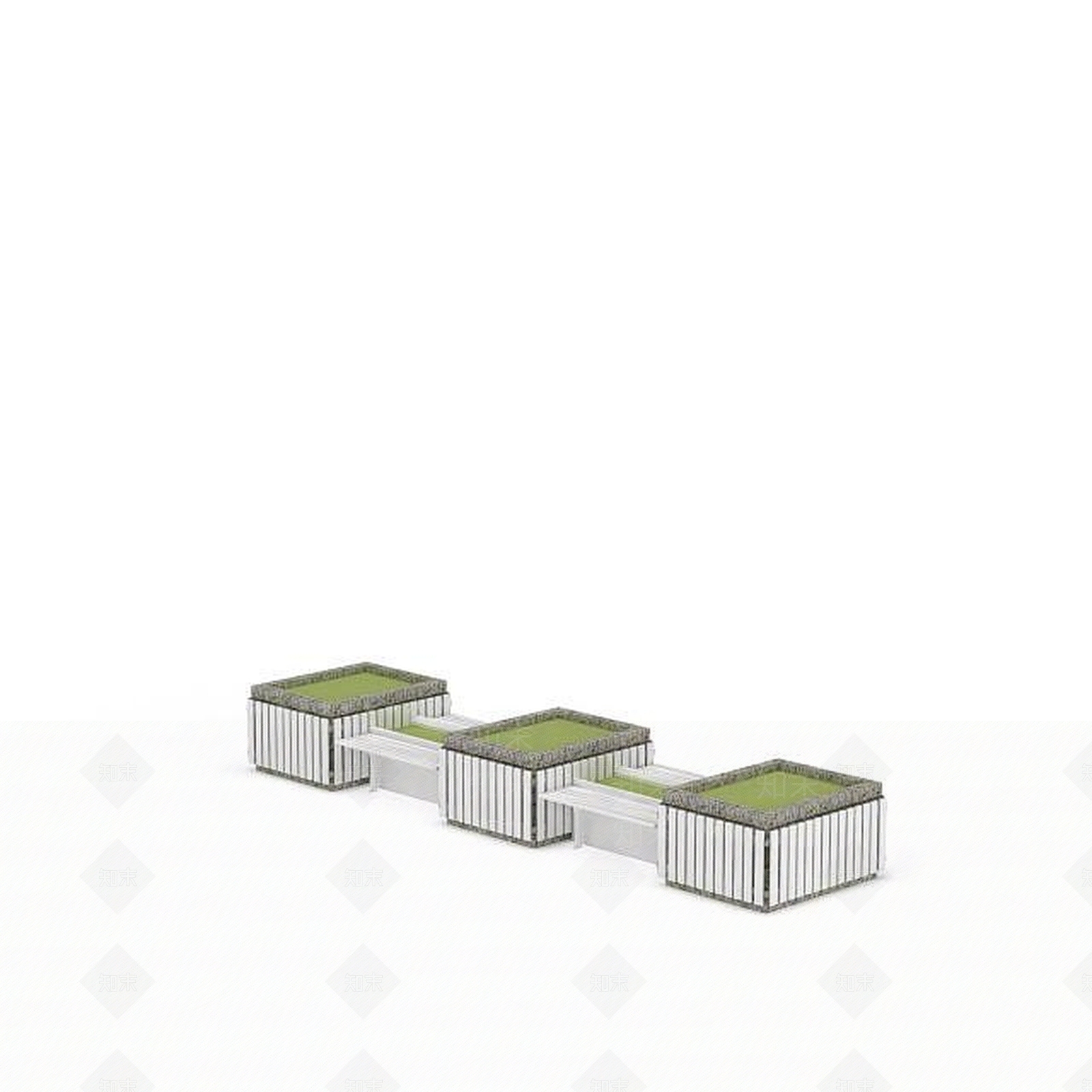 现代简约景观小品3D模型下载【ID:1197472568】