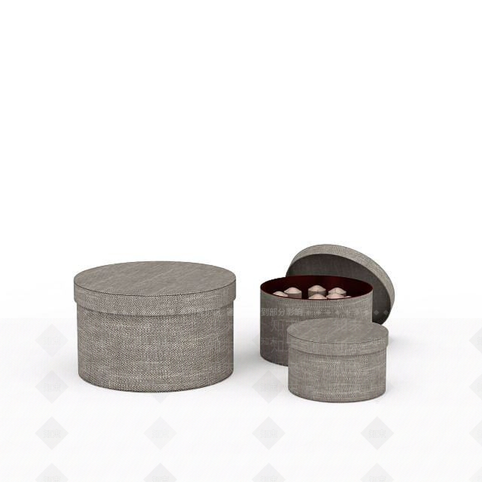 现代盒子摆设品3D模型下载【ID:1197473074】