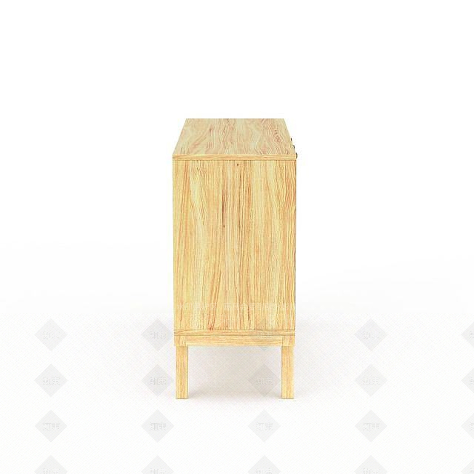 现代简约抽屉柜3D模型下载【ID:1197473019】