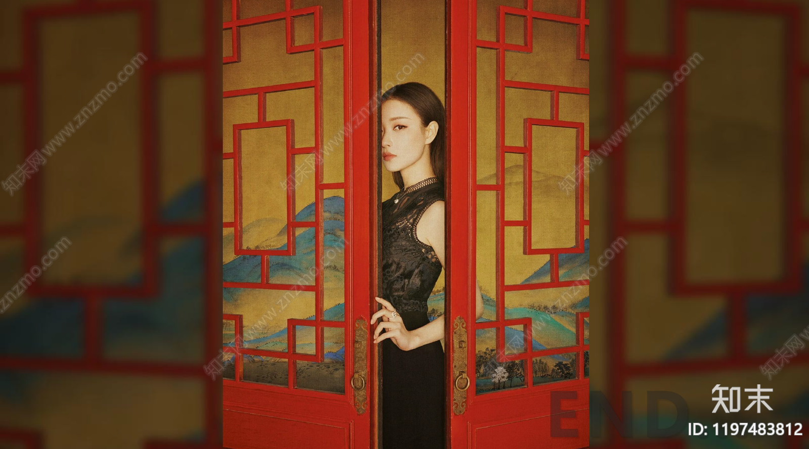 复古新中式室内PPT下载【ID:1197483812】