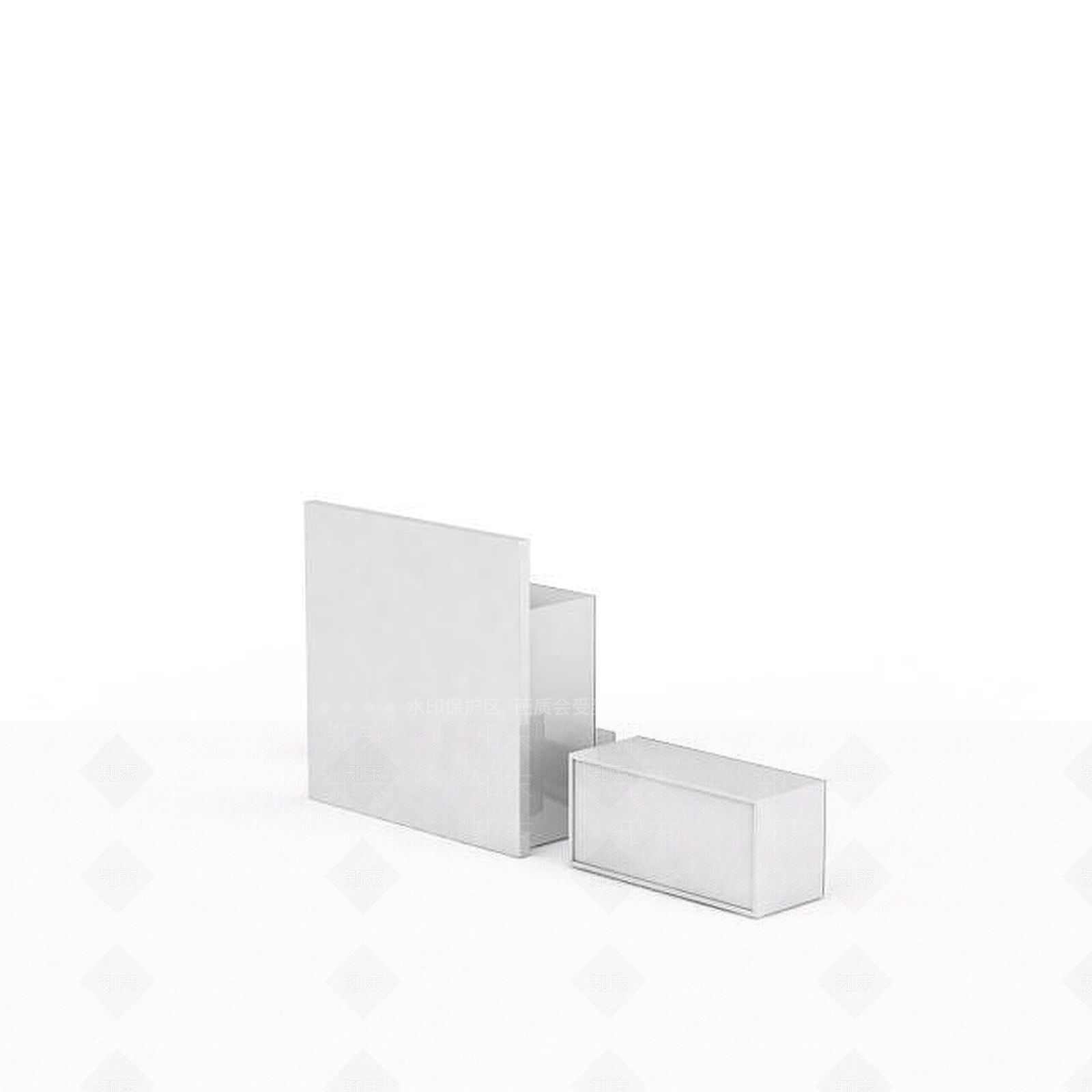 现代时尚抽屉柜3D模型下载【ID:1197473113】