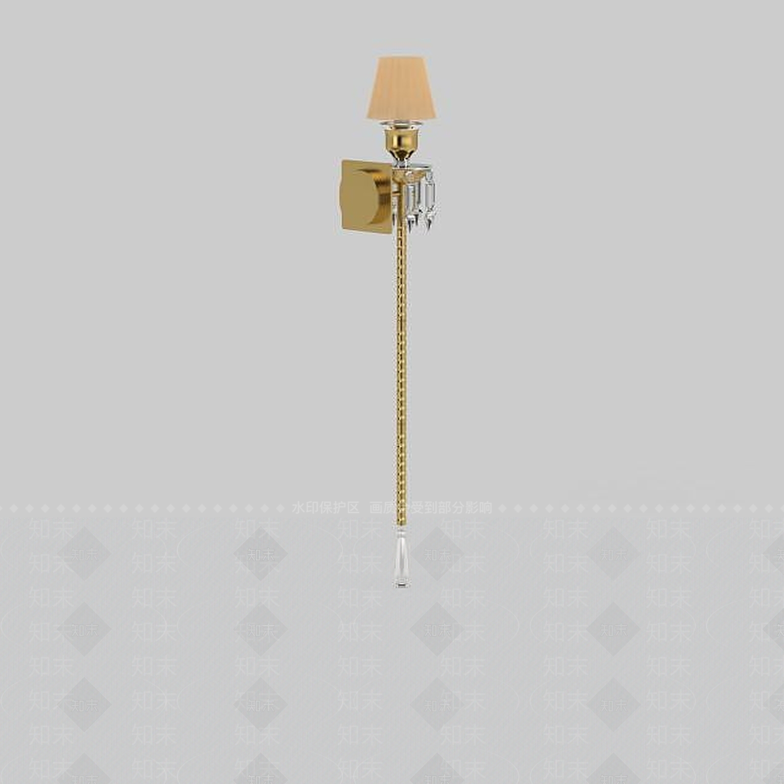 现代简约壁灯3D模型下载【ID:1197475191】