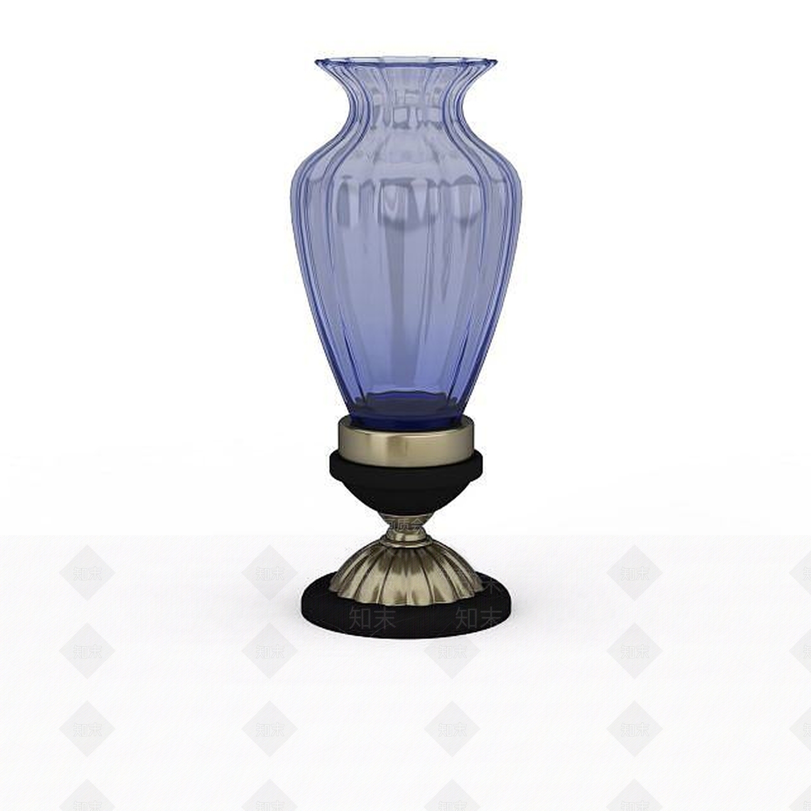 现代瓶子装饰品3D模型下载【ID:1197477973】