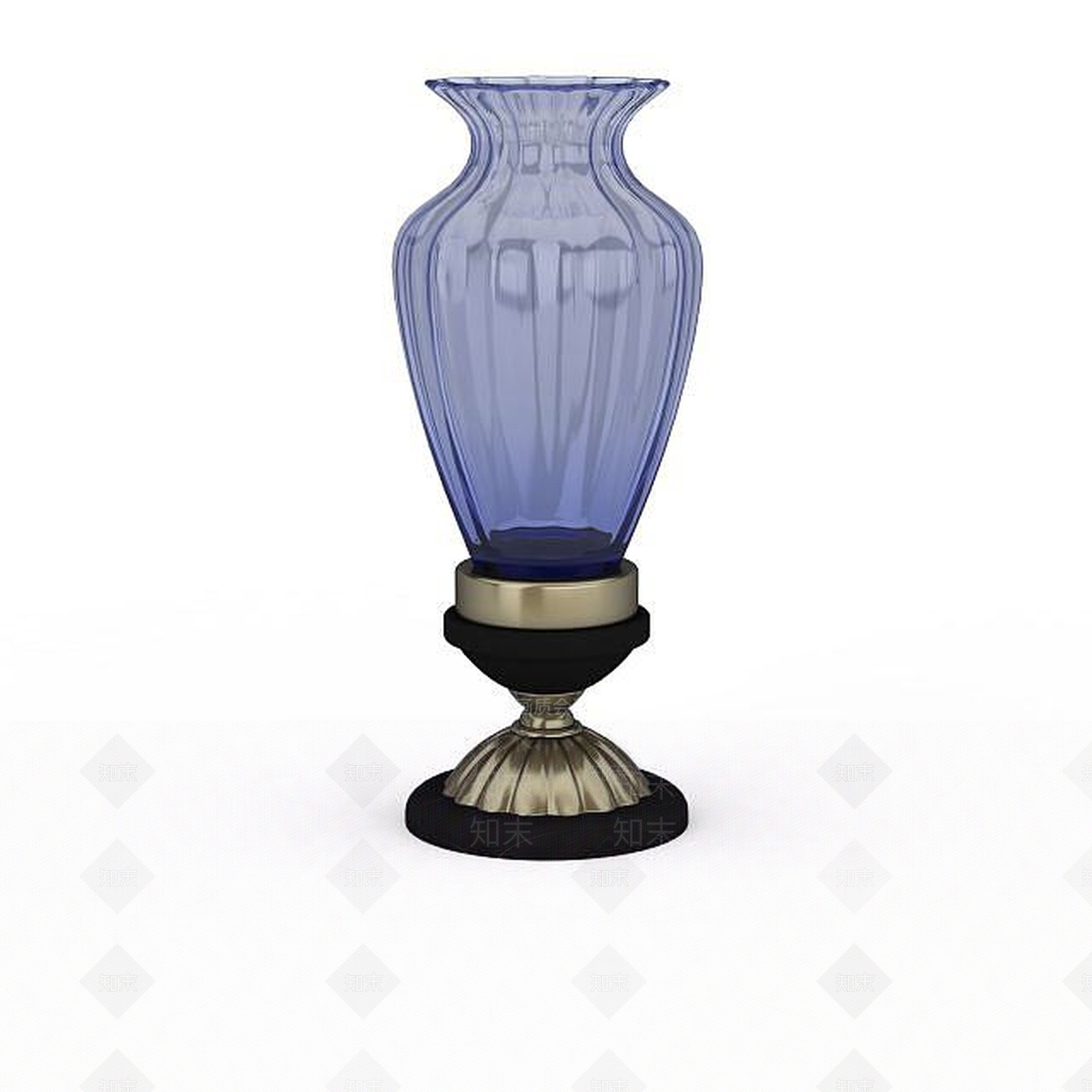 现代瓶子装饰品3D模型下载【ID:1197477973】