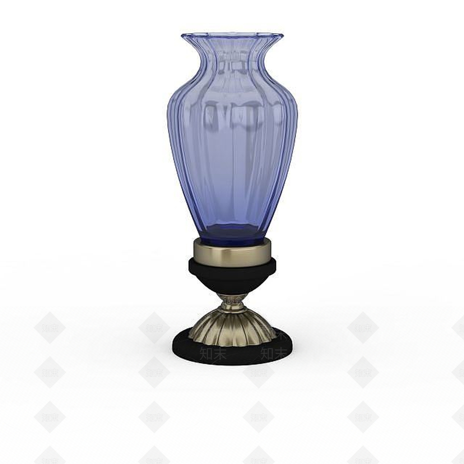 现代瓶子装饰品3D模型下载【ID:1197477973】