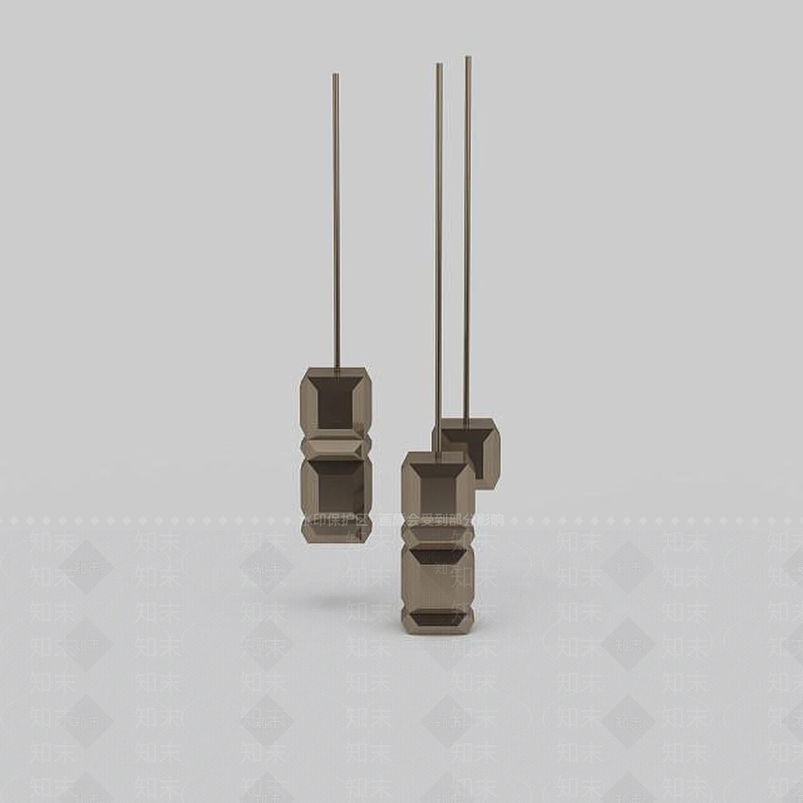 现代简约吊灯3D模型下载【ID:1197479564】