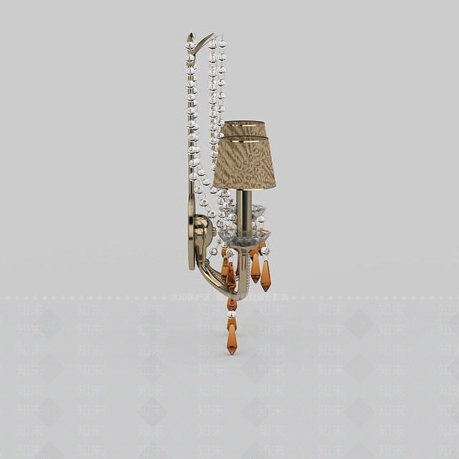 现代精美壁灯3D模型下载【ID:1197481027】