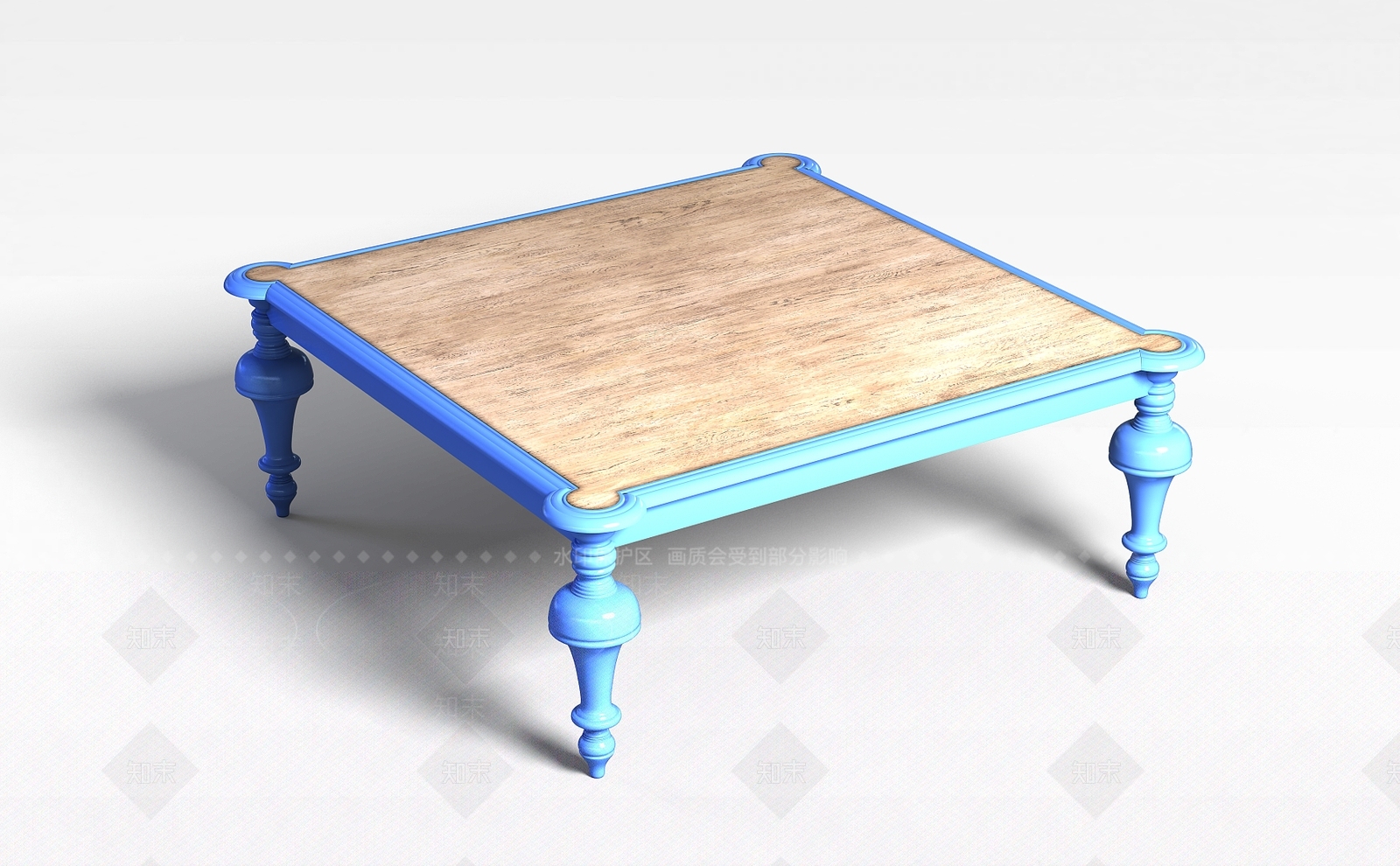现代简约桌子3D模型下载【ID:1197482540】