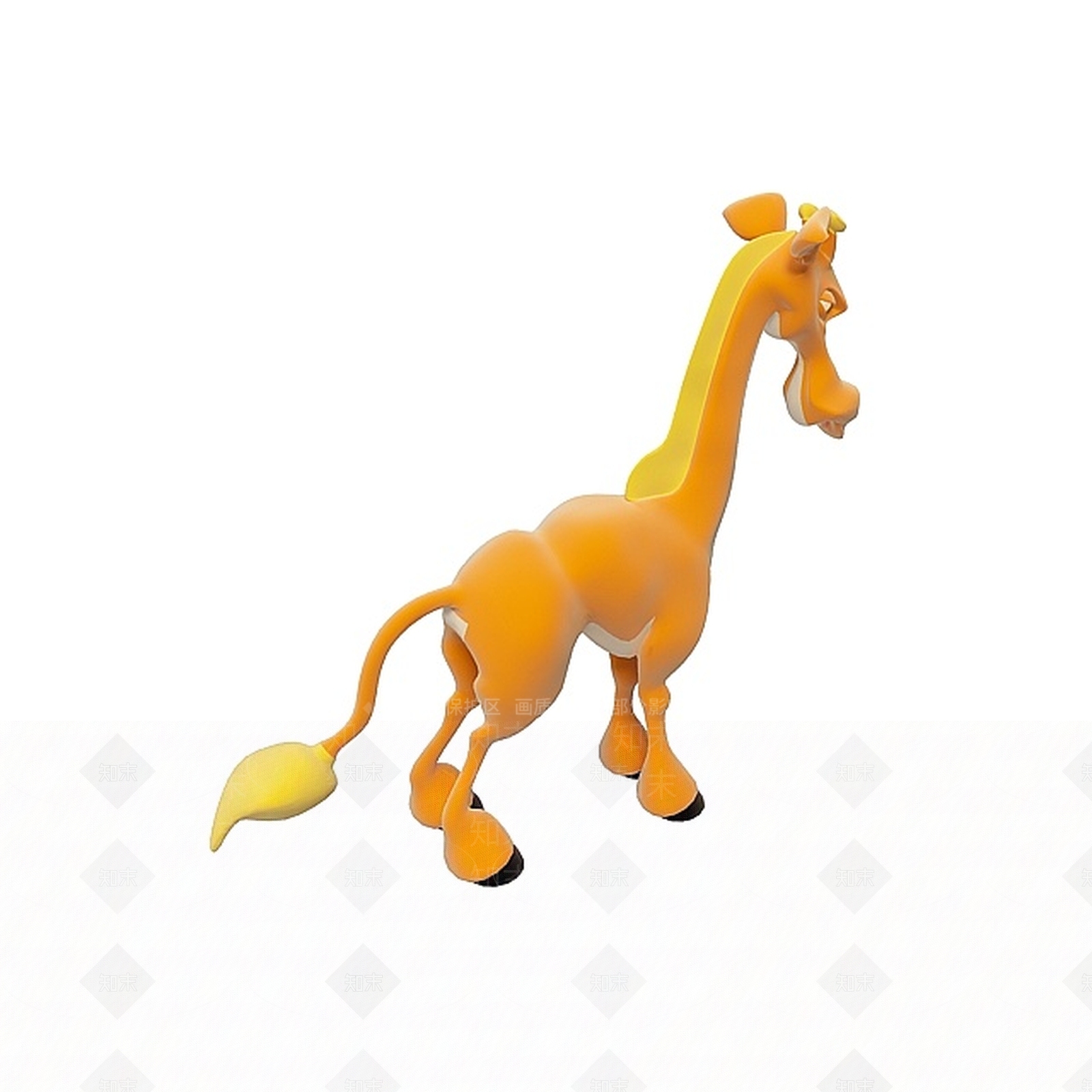 现代卡通小玩具3D模型下载【ID:1197483962】