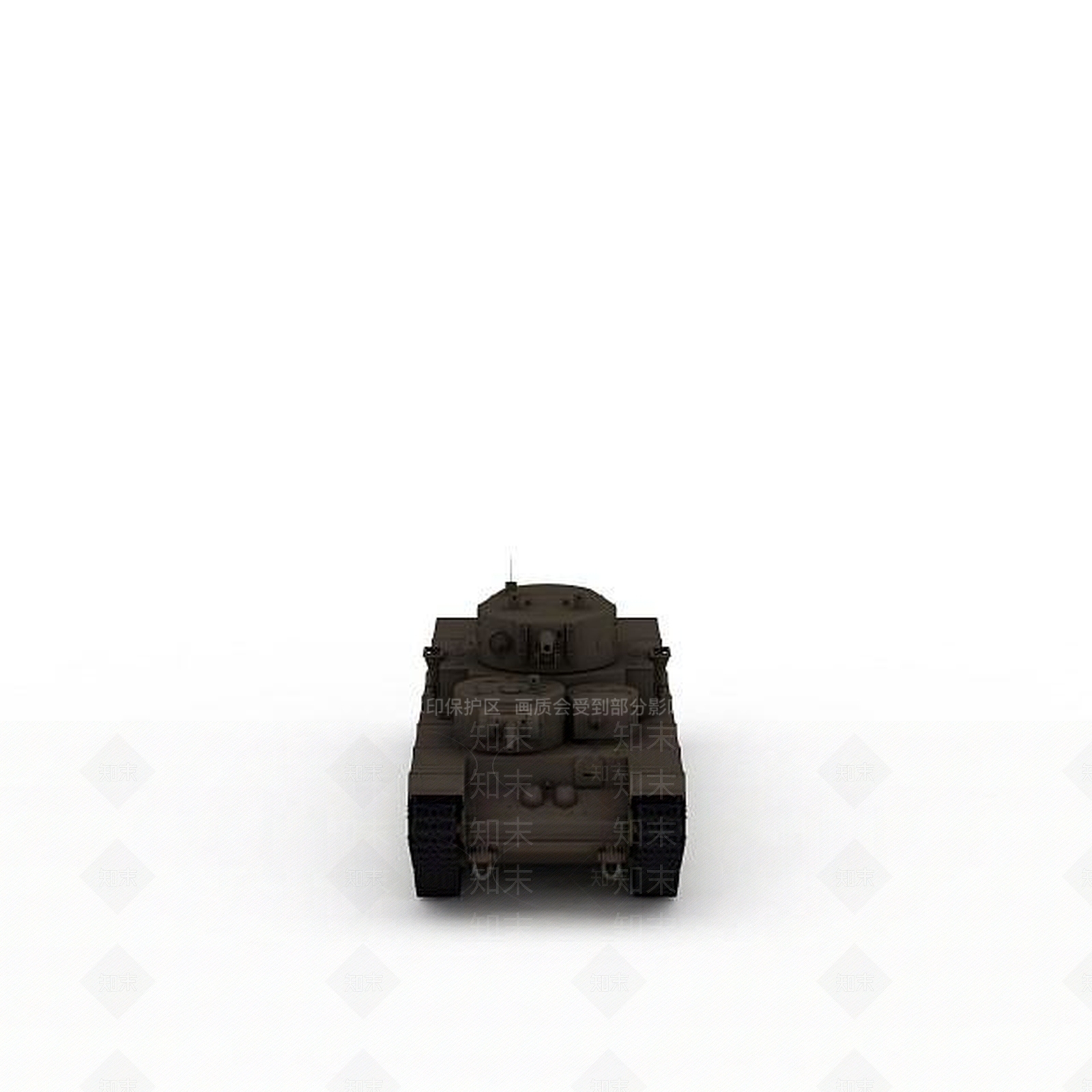 现代坦克3D模型下载【ID:1197485119】