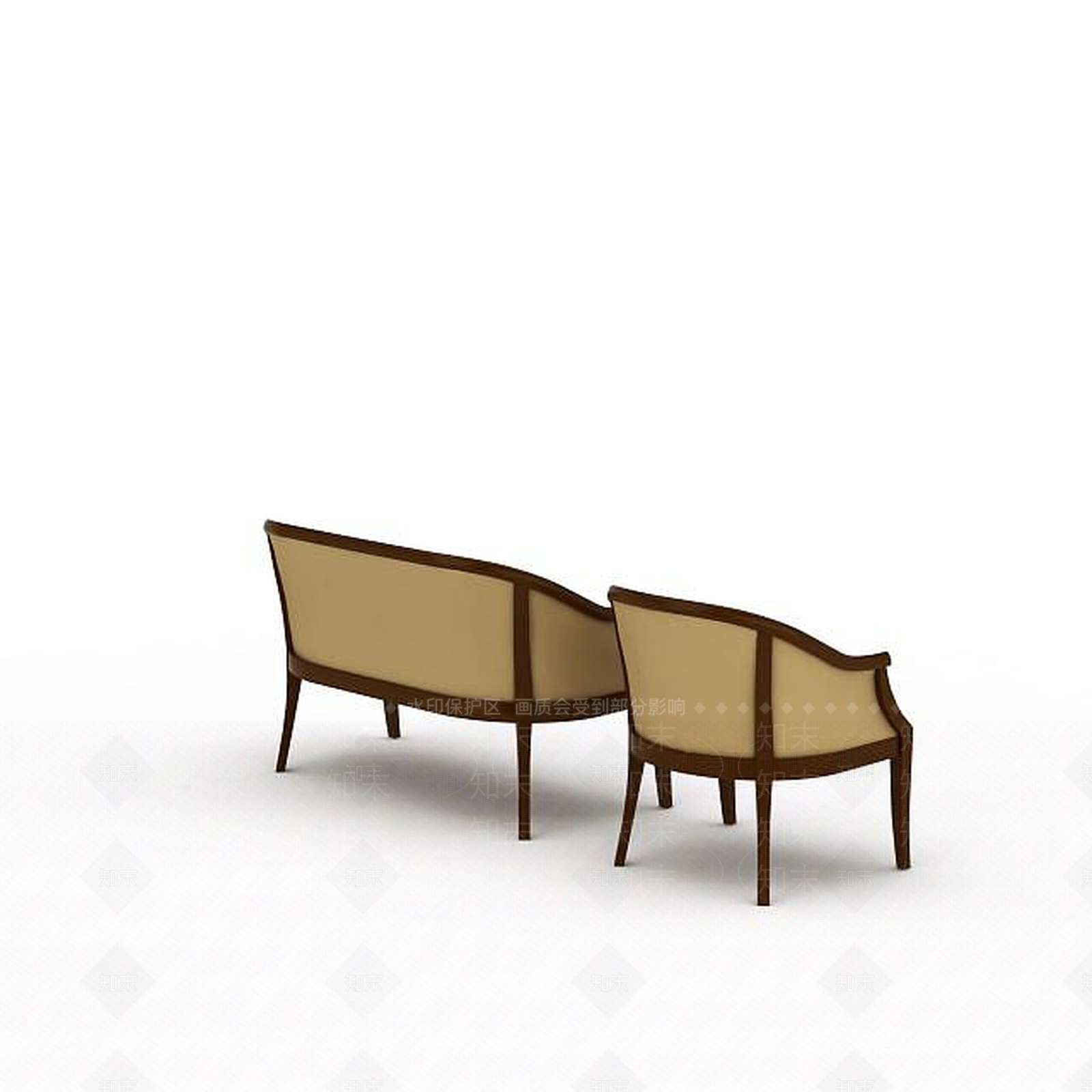 欧式古典欧式椅子3D模型下载【ID:1197485593】
