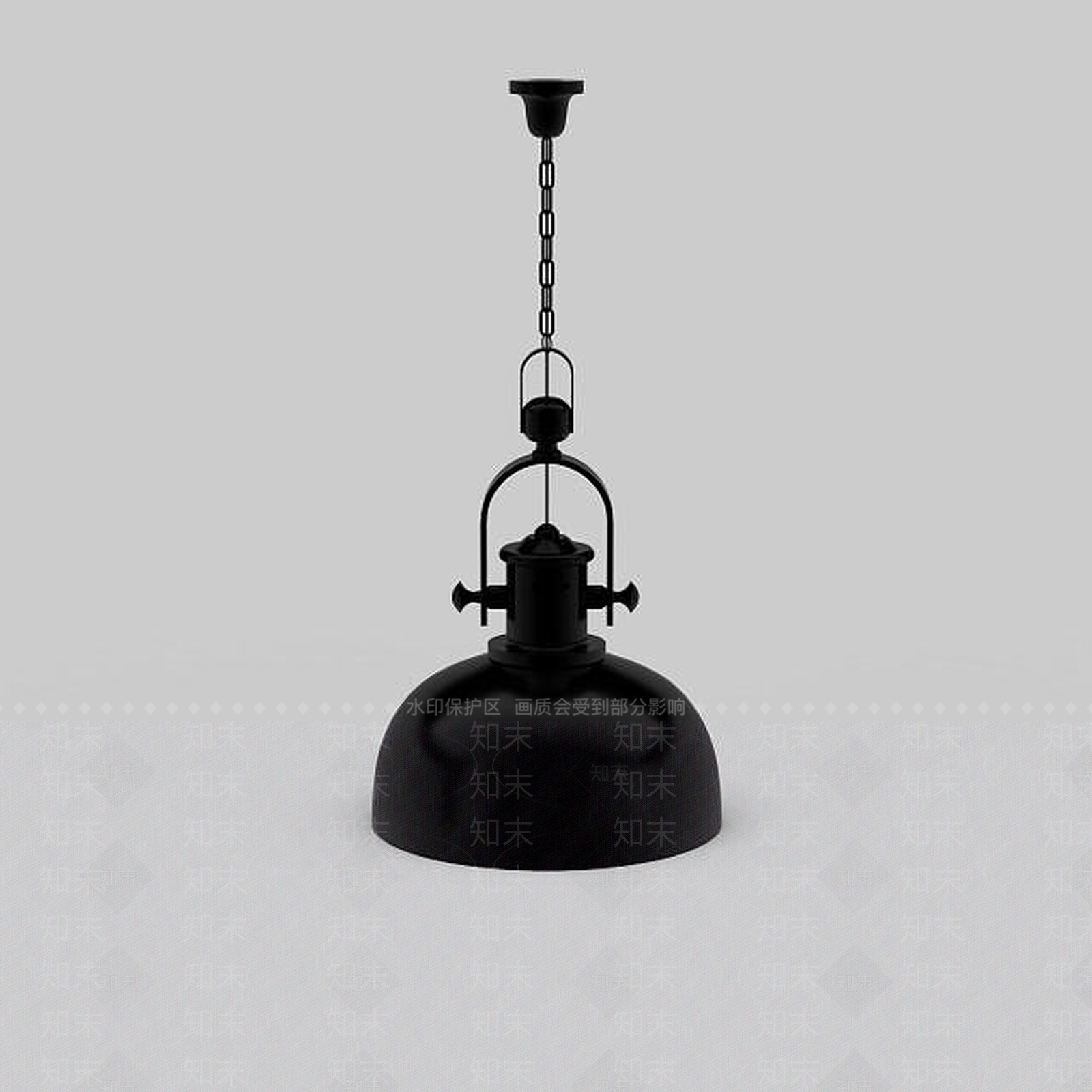 现代室内复古吊灯3D模型下载【ID:1197486511】