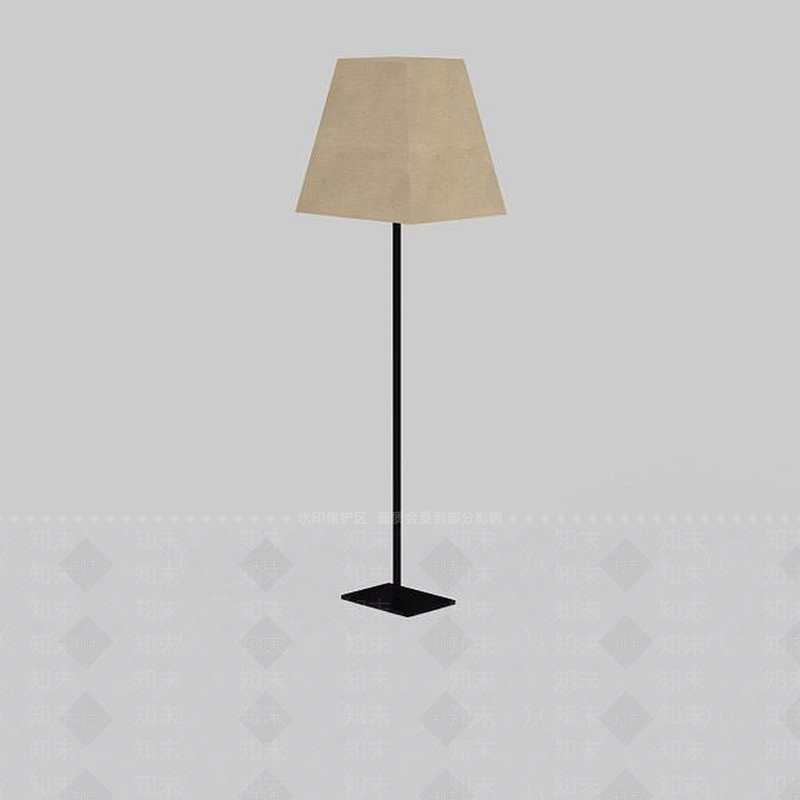 现代简约落地灯3D模型下载【ID:1197486705】