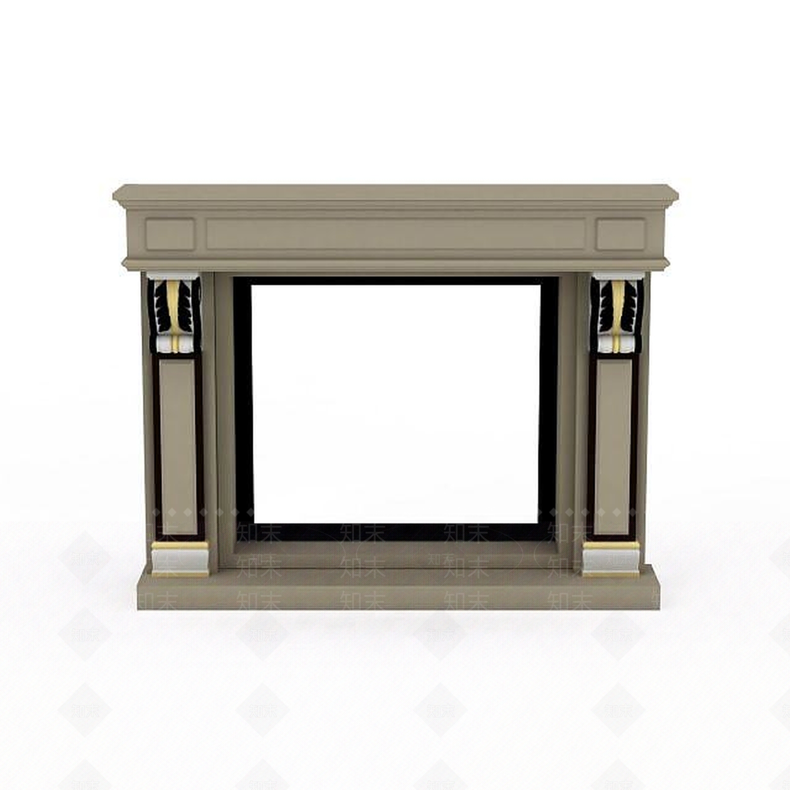 现代壁炉3D模型下载【ID:1197487266】