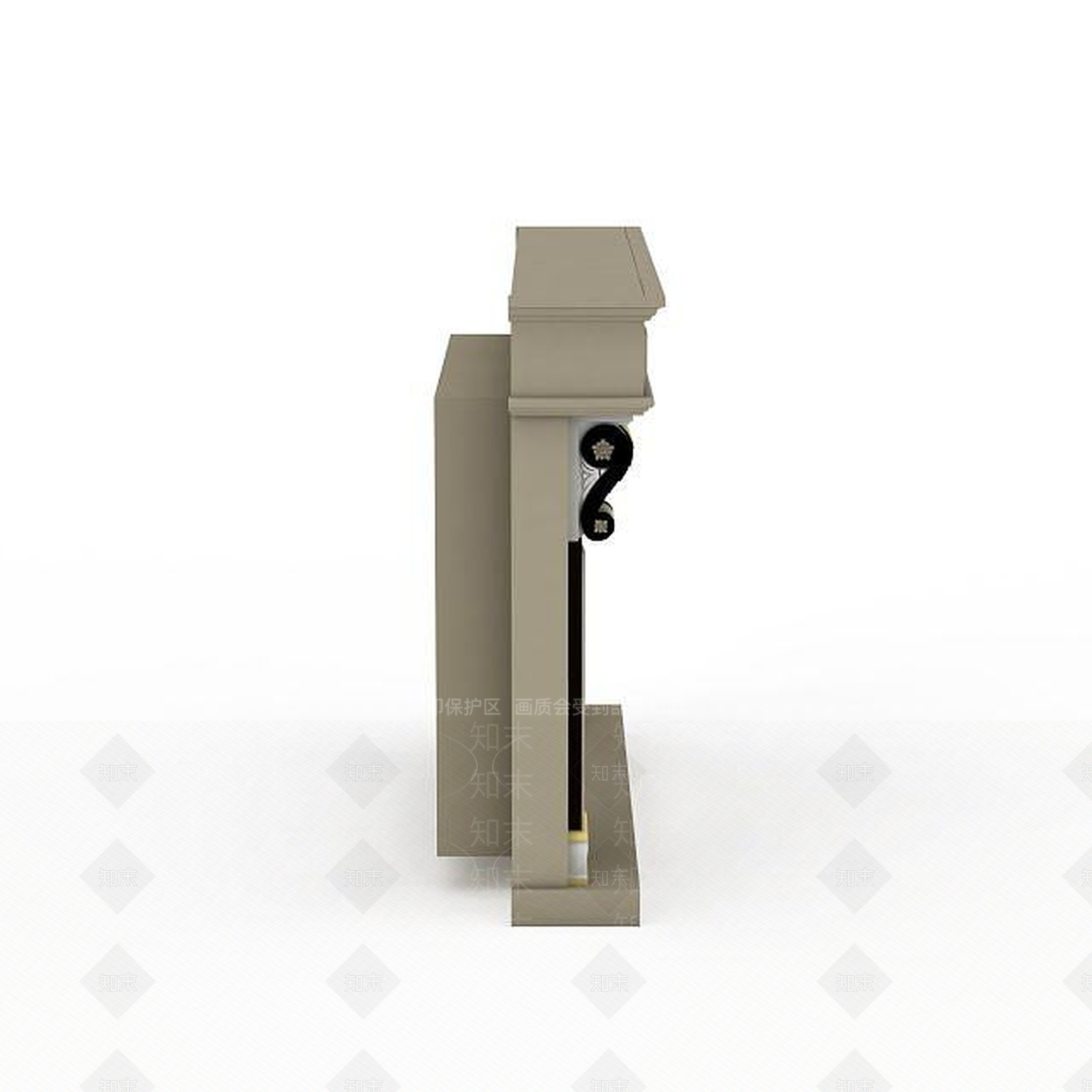 现代壁炉3D模型下载【ID:1197487266】