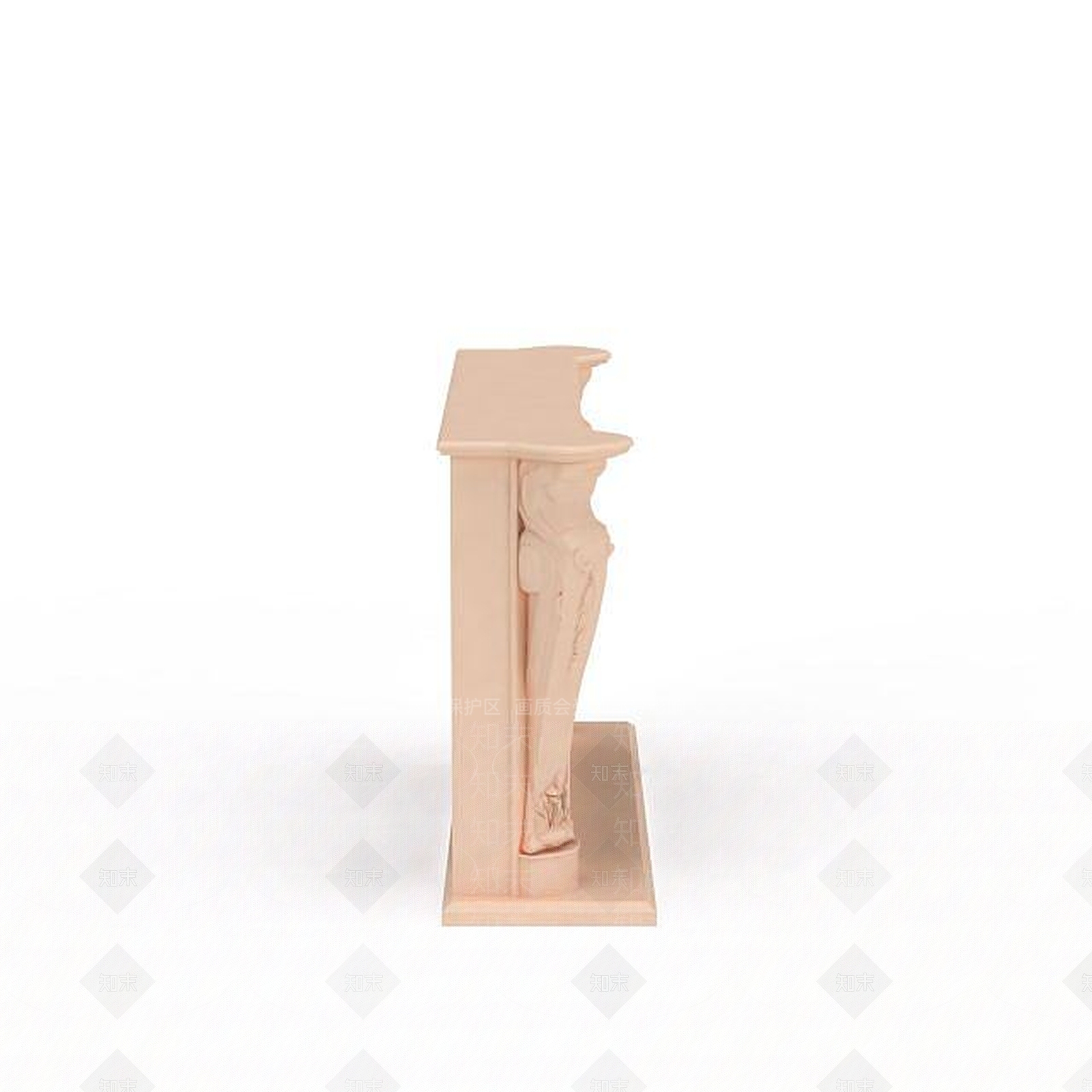 现代室内真火壁炉3D模型下载【ID:1197487324】