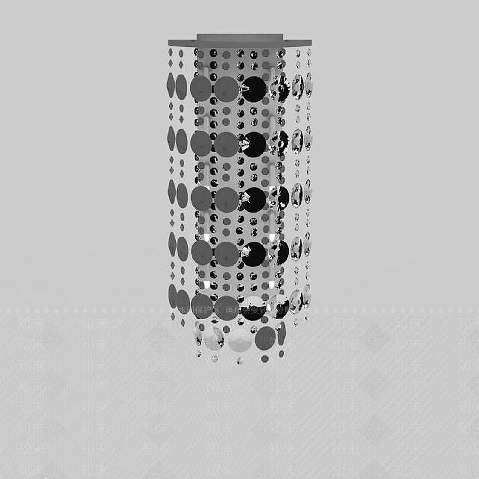 现代大厅吊灯3D模型下载【ID:1197487780】