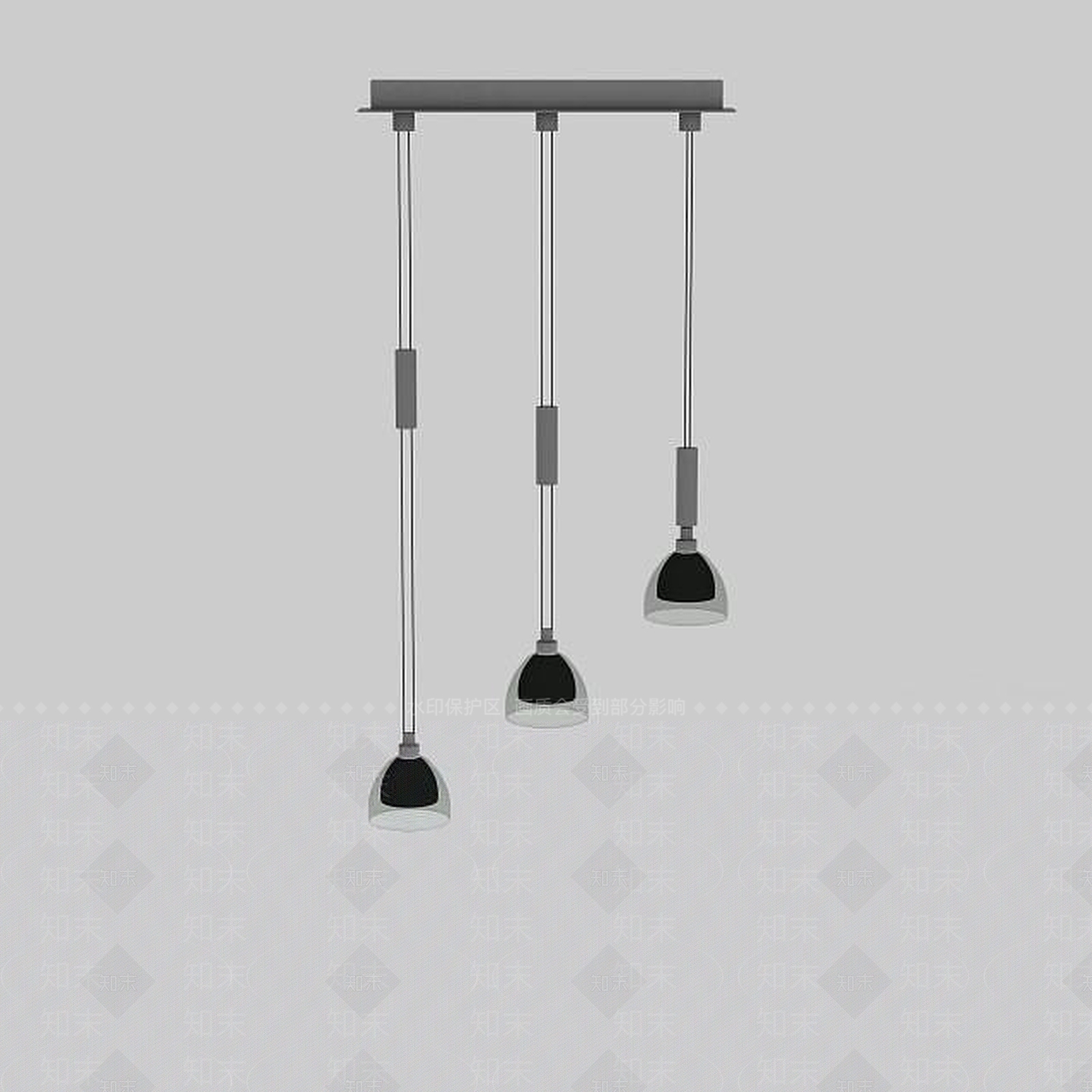 现代餐厅吊灯3D模型下载【ID:1197487971】