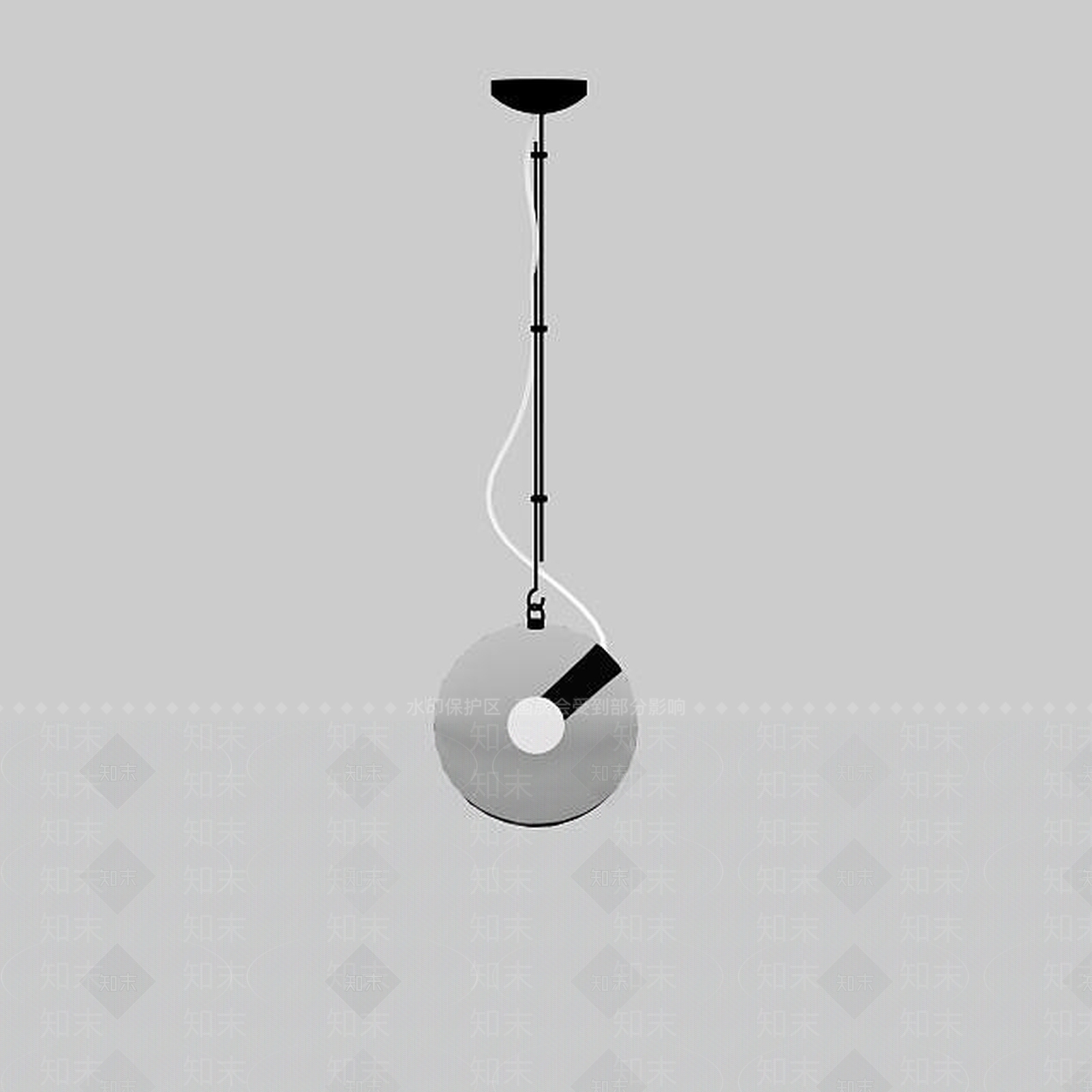 现代餐厅吊灯3D模型下载【ID:1197488099】