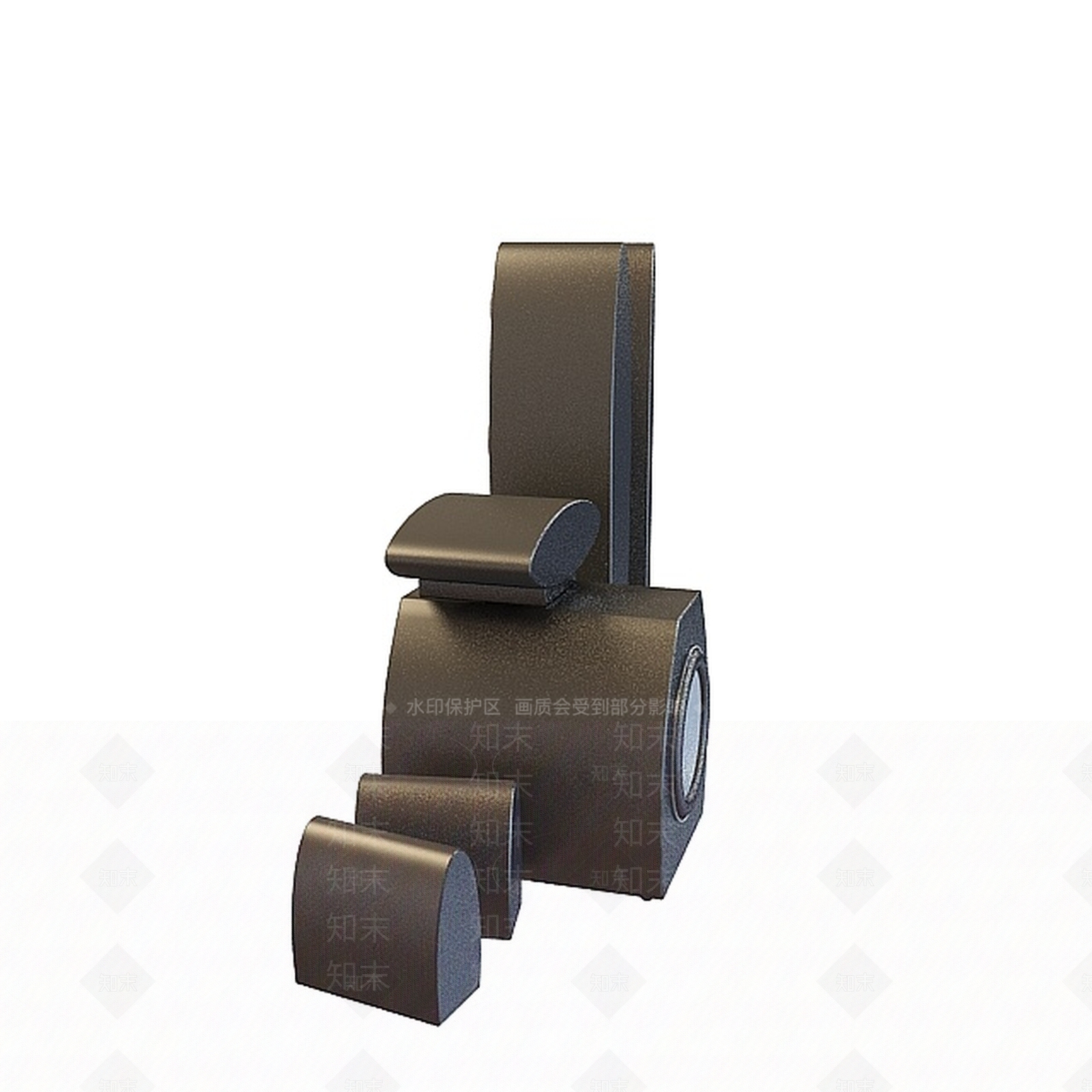 现代趣味音响3D模型下载【ID:1197488592】