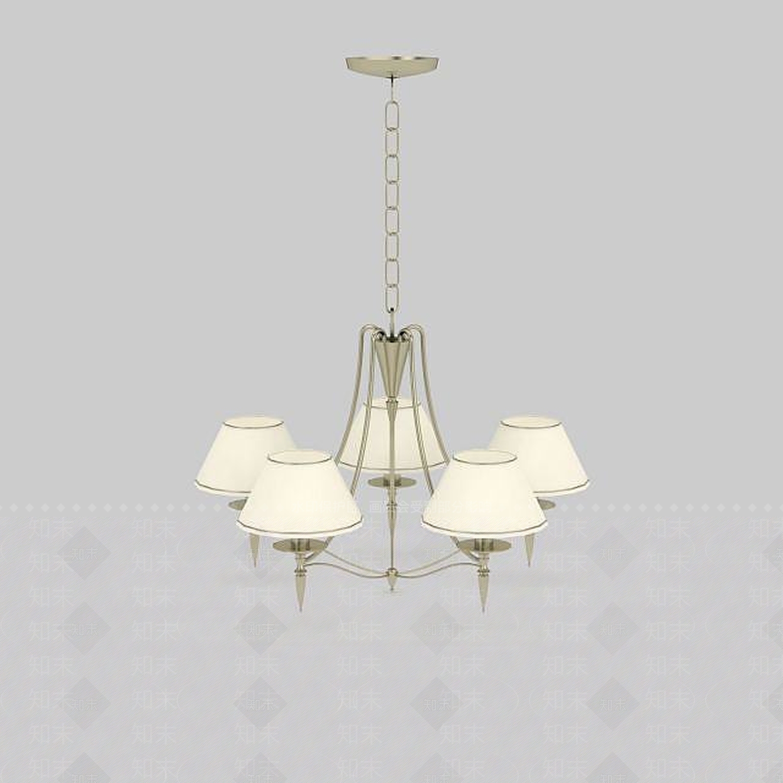 现代简约吊灯3D模型下载【ID:1197488800】