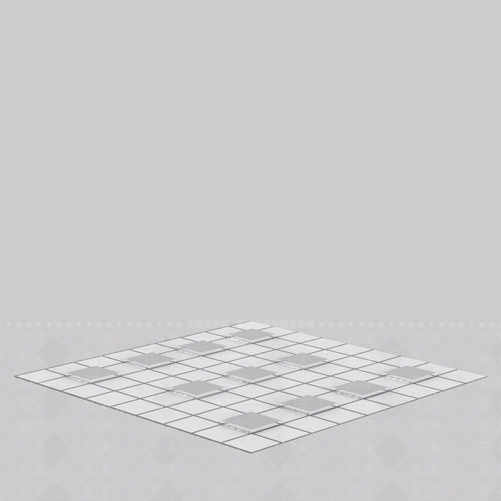 现代吸顶灯组合3D模型下载【ID:1197488965】