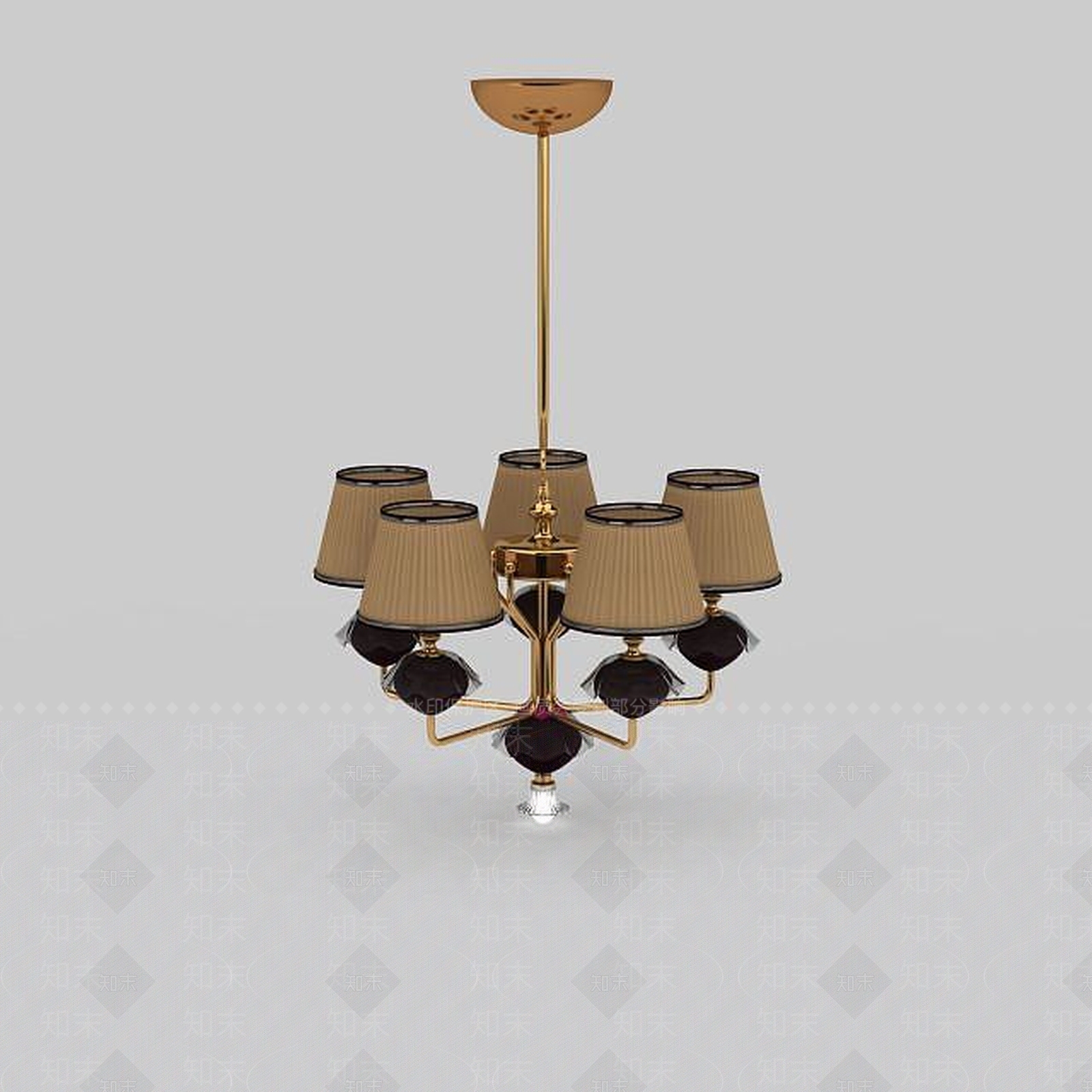 现代简约吊灯3D模型下载【ID:1197489091】