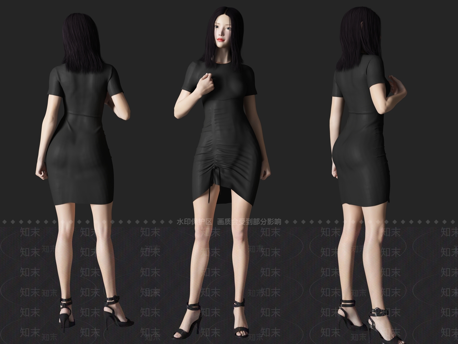 女人3D模型下载【ID:1197496249】