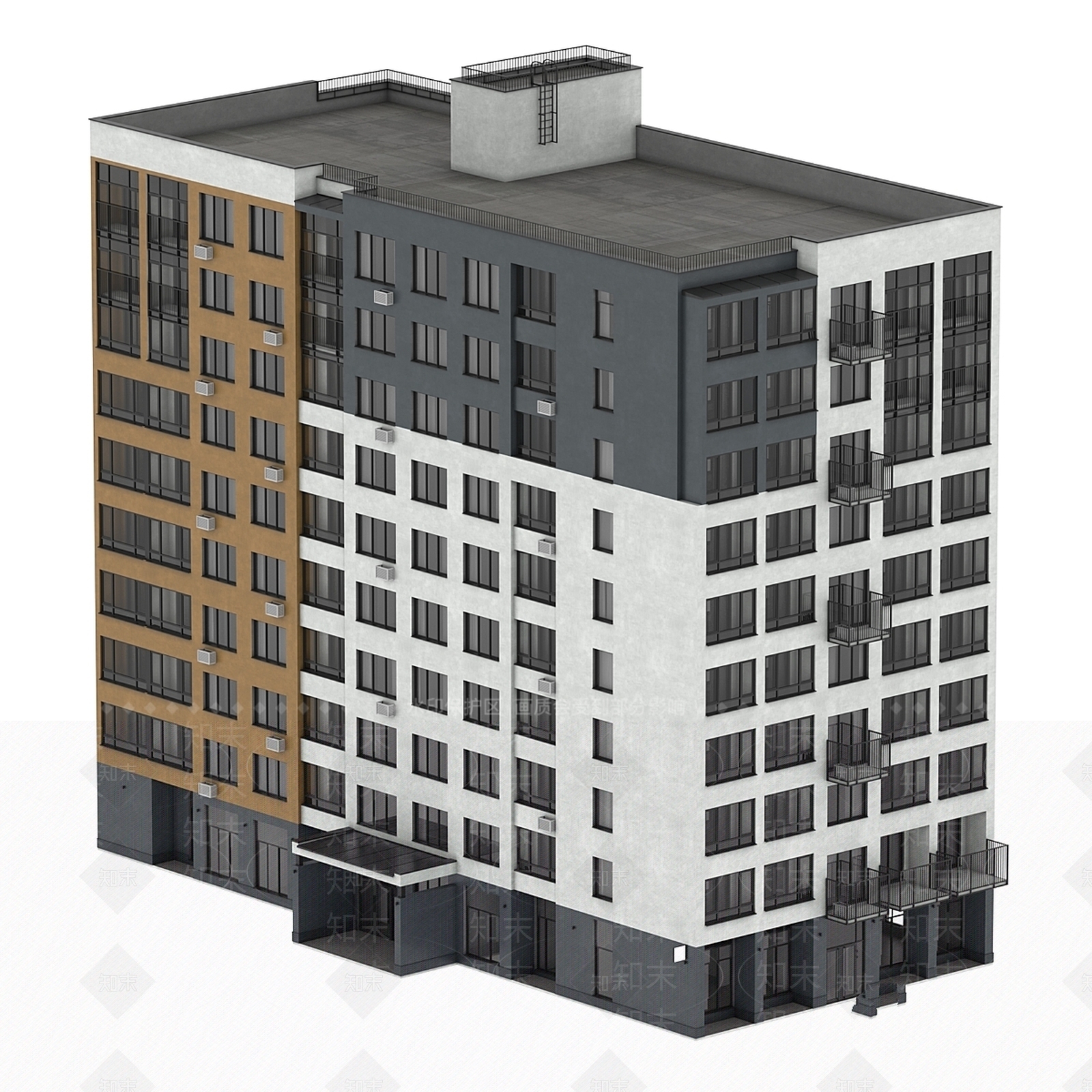 其他建筑外观3D模型下载【ID:1197500280】
