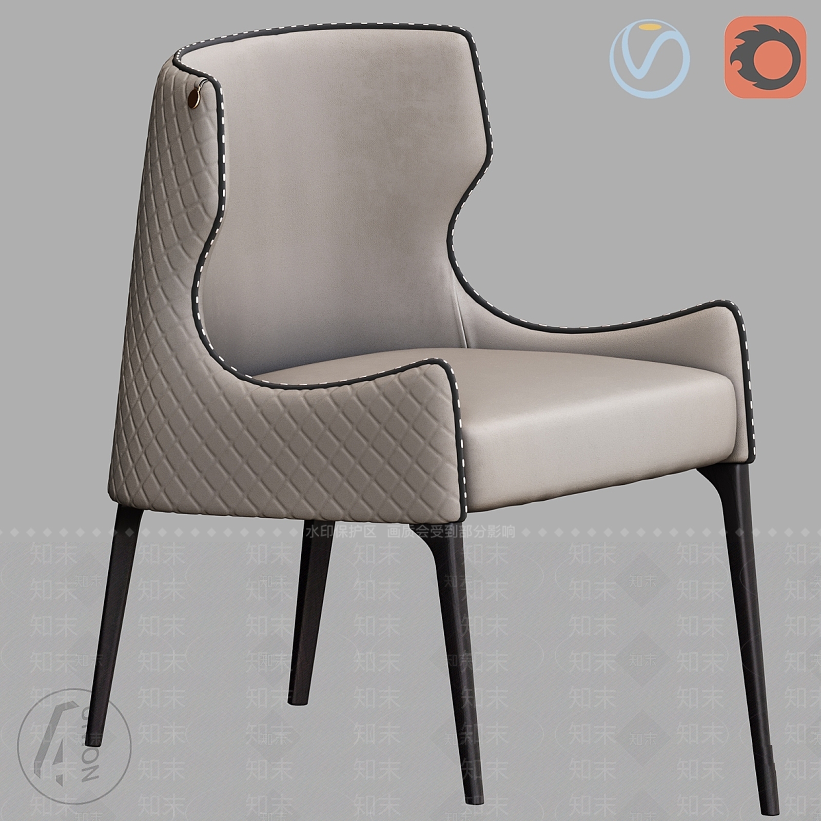 休闲椅3D模型下载【ID:1197502256】