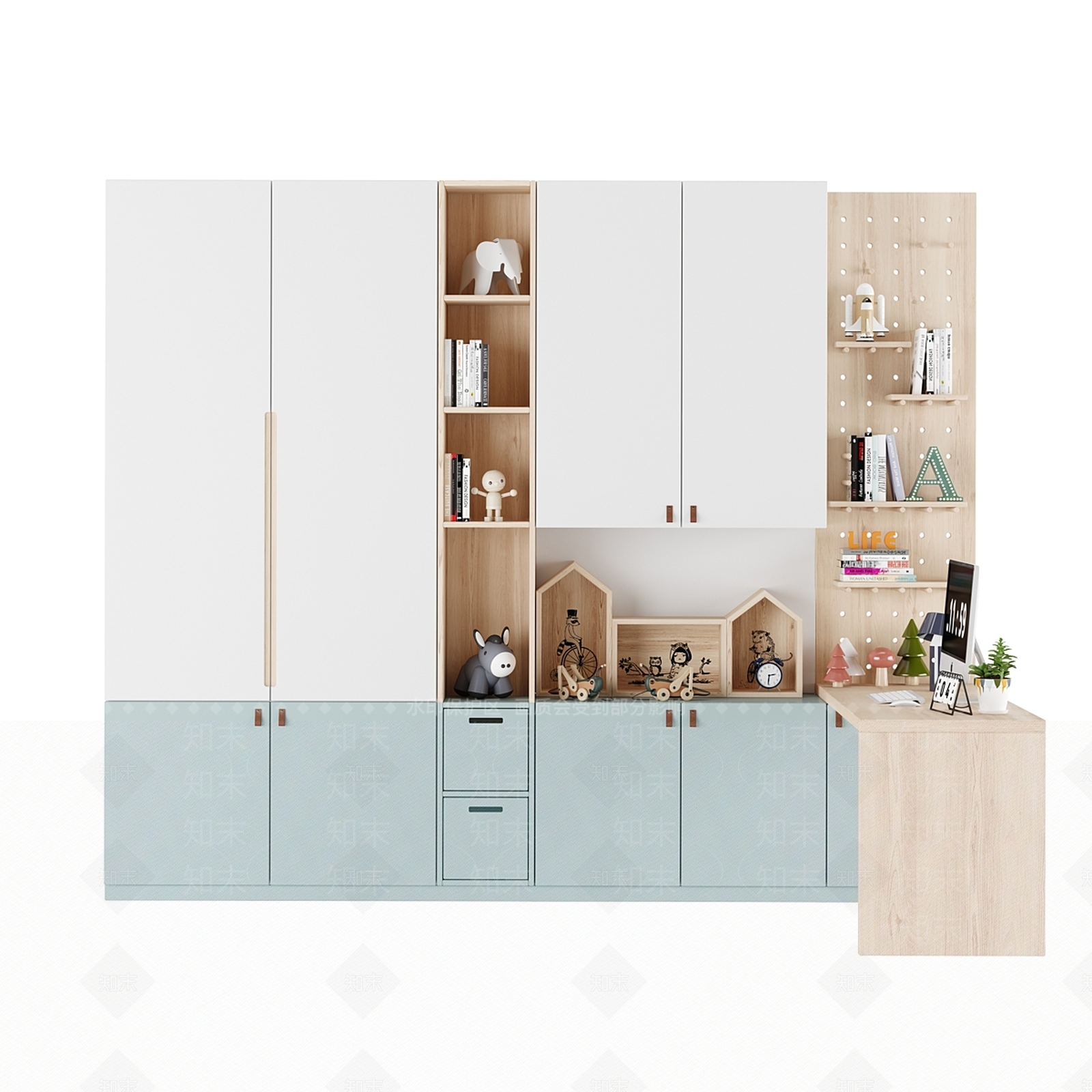 衣柜3D模型下载【ID:1197503308】