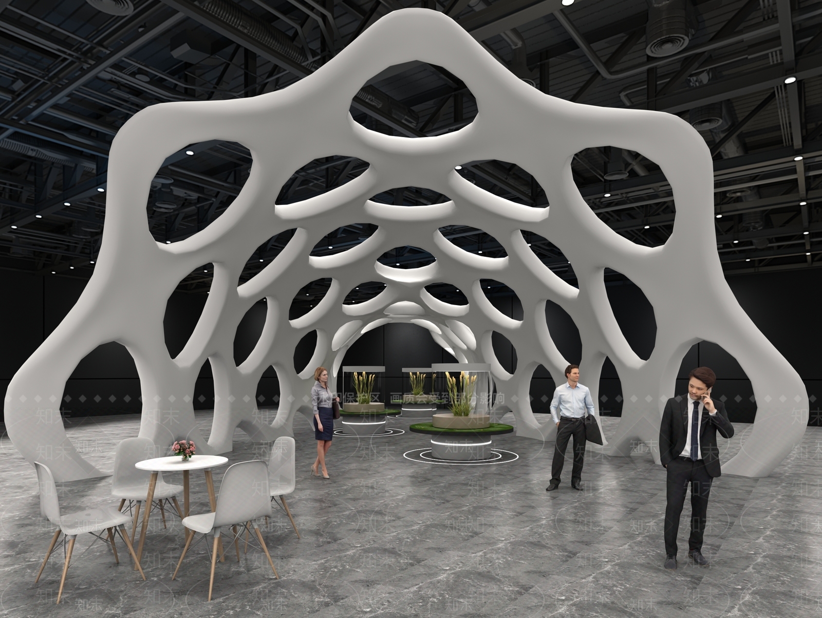 现代其他展厅3D模型下载【ID:1197504998】