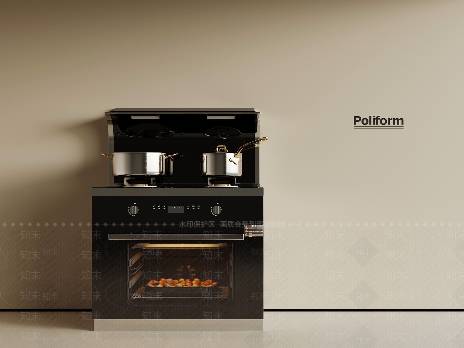 油烟机SU模型下载【ID:1197519928】