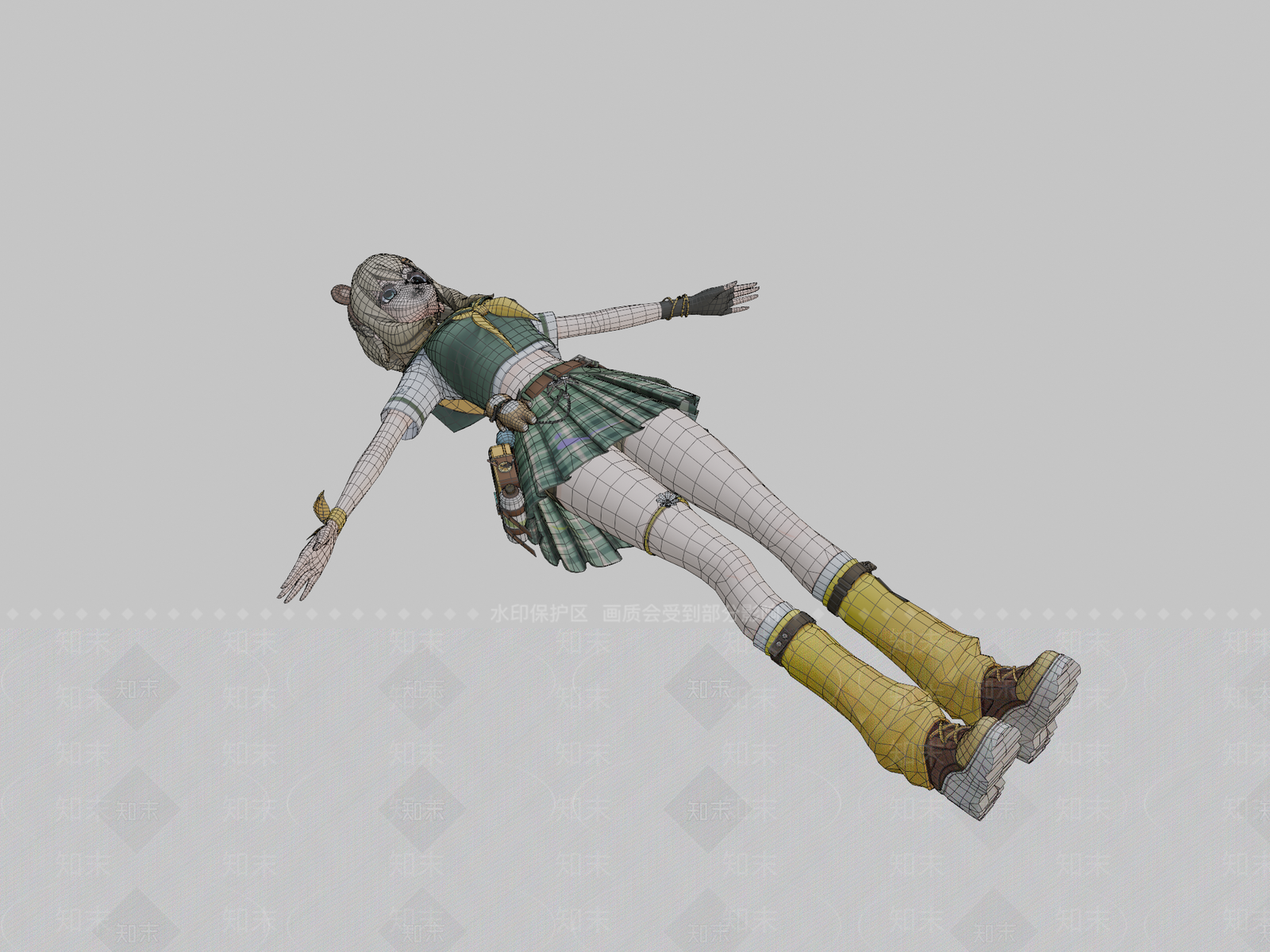 虚拟人物3D模型下载【ID:1197522725】