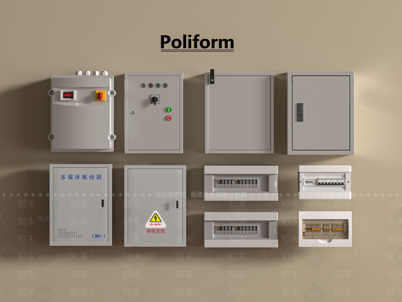 工业设备3D模型下载【ID:1197522989】