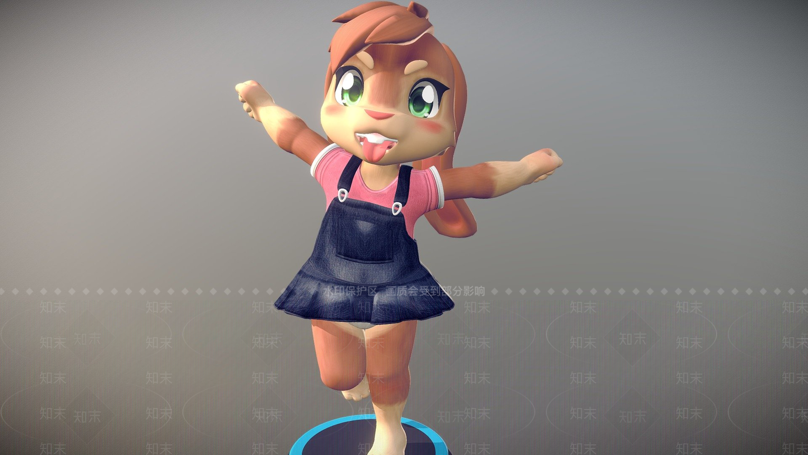 虚拟人物3D模型下载【ID:1197526360】