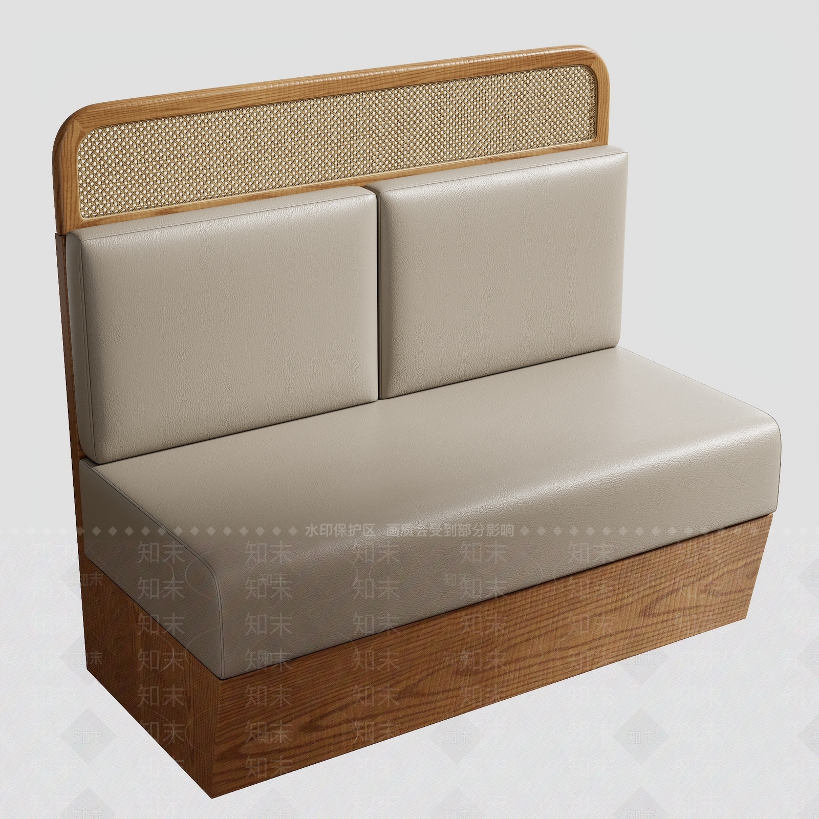 现代简欧卡座沙发3D模型下载【ID:1197526737】