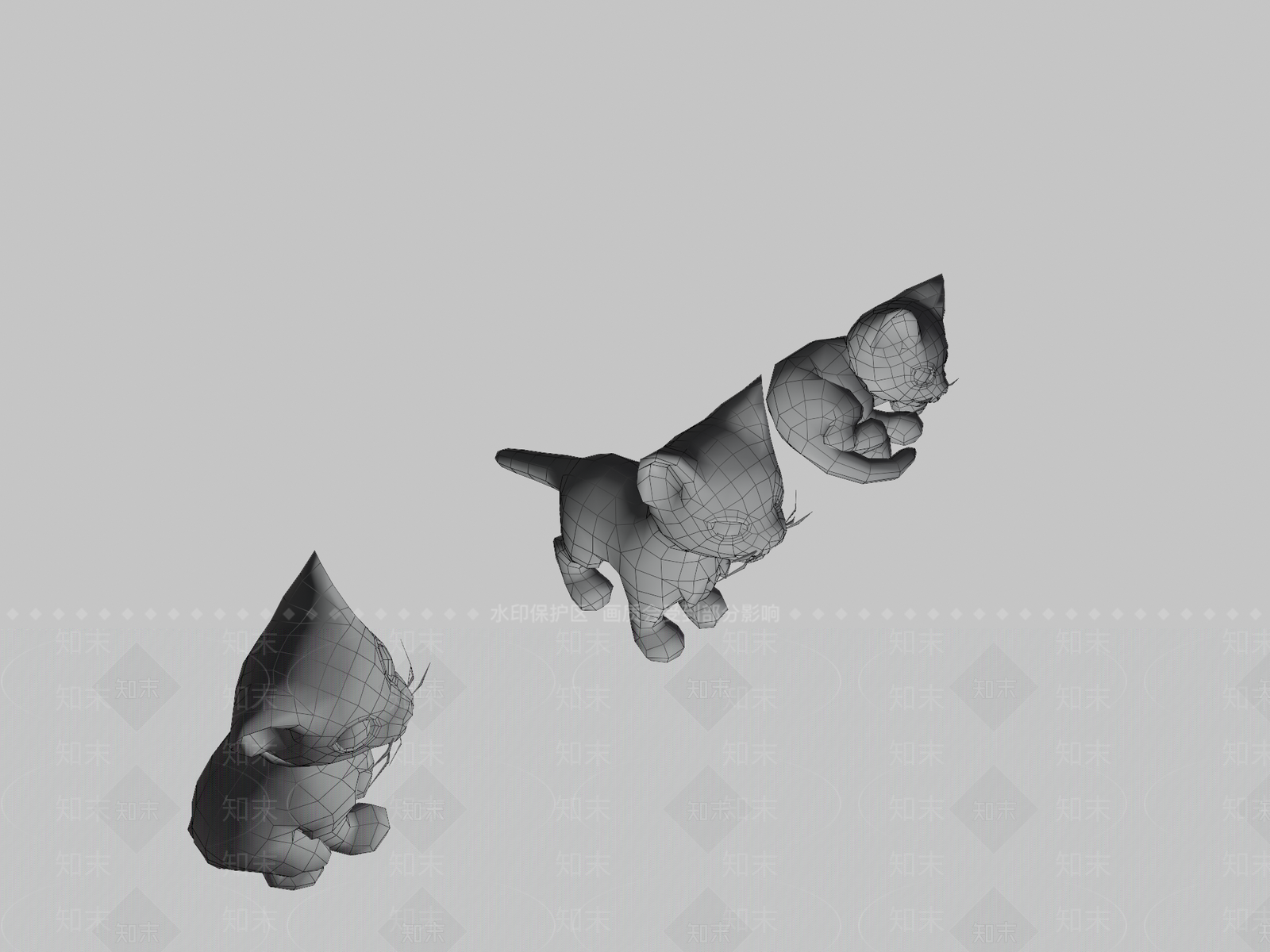 虚拟人物3D模型下载【ID:1197527695】